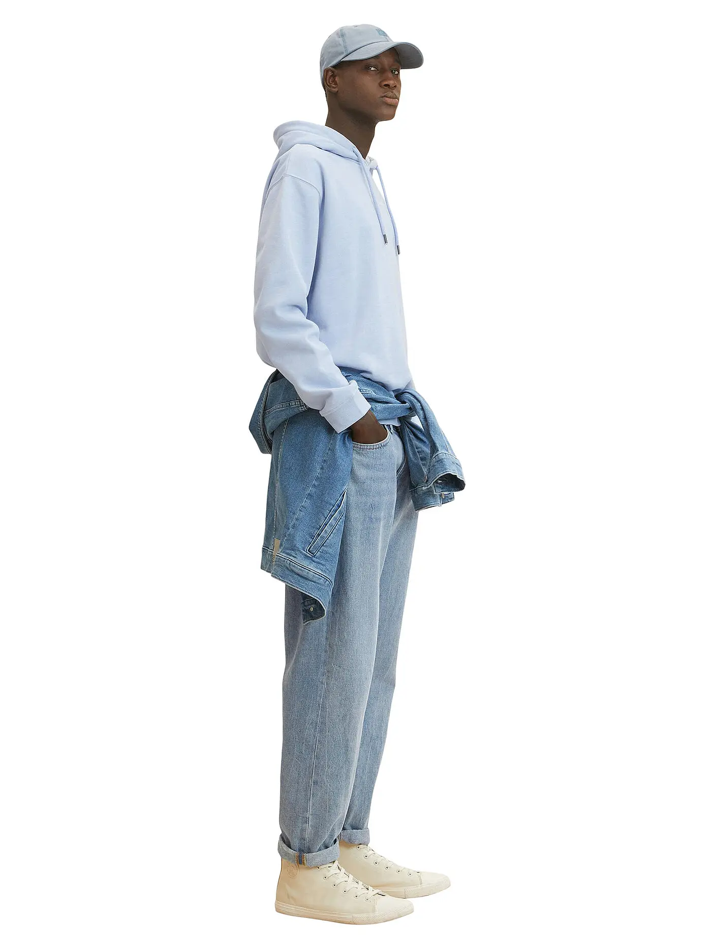 TOM TAILOR DENIM | Kapuzenpullover - Hoodie | hellblau
