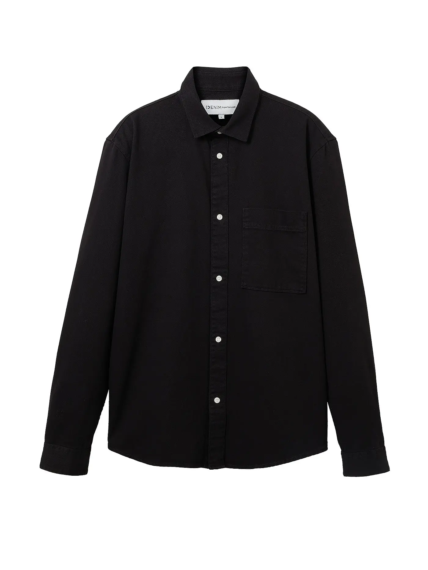 TOM TAILOR DENIM | Overshirt | schwarz