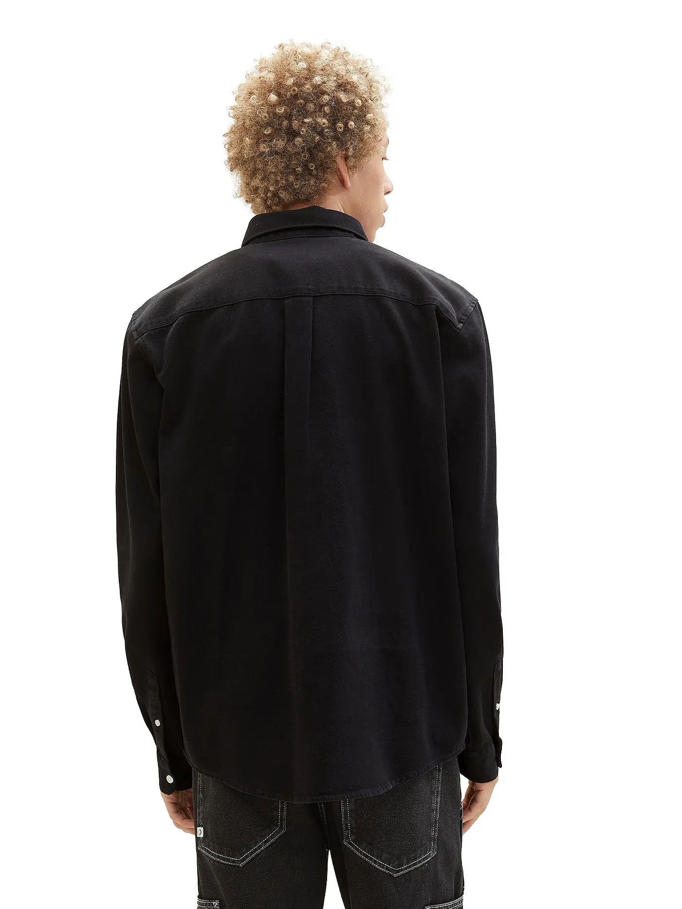 TOM TAILOR DENIM | Overshirt | schwarz