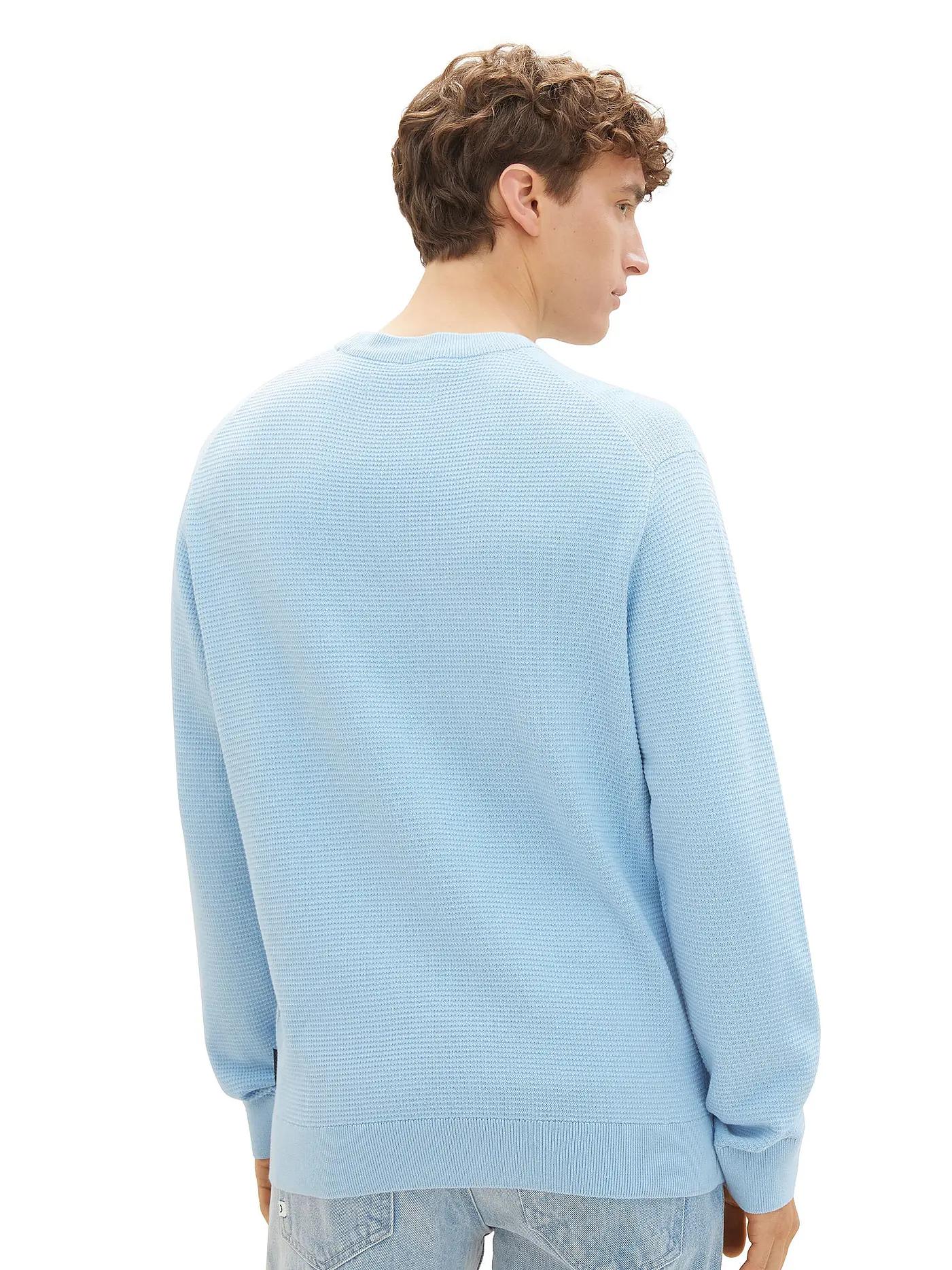 TOM TAILOR DENIM | Pullover | hellblau