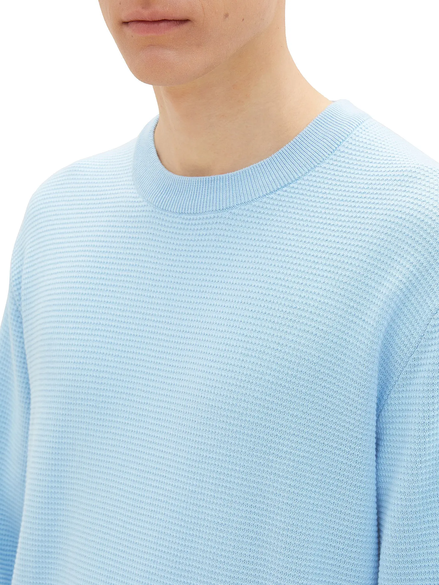 TOM TAILOR DENIM | Pullover | hellblau