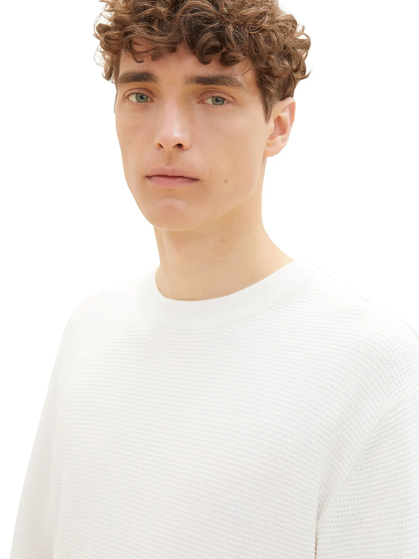 TOM TAILOR DENIM | Pullover | weiss