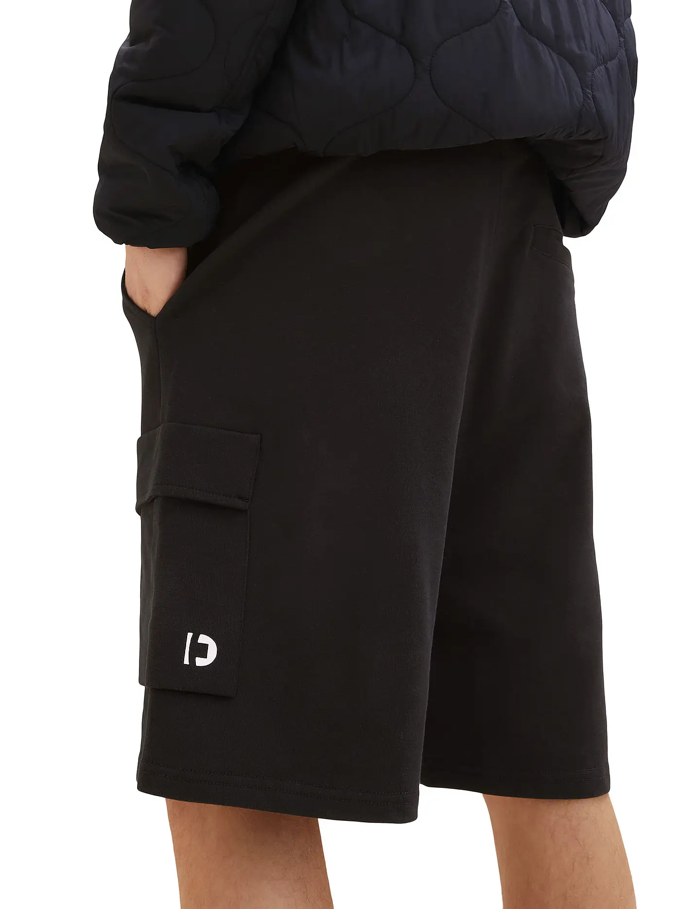 TOM TAILOR DENIM | Shorts | schwarz
