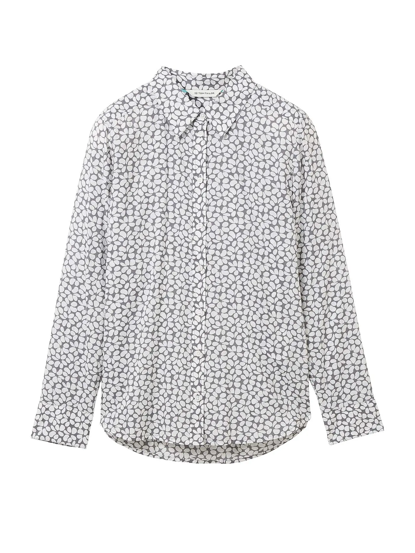 TOM TAILOR | Bluse | grau