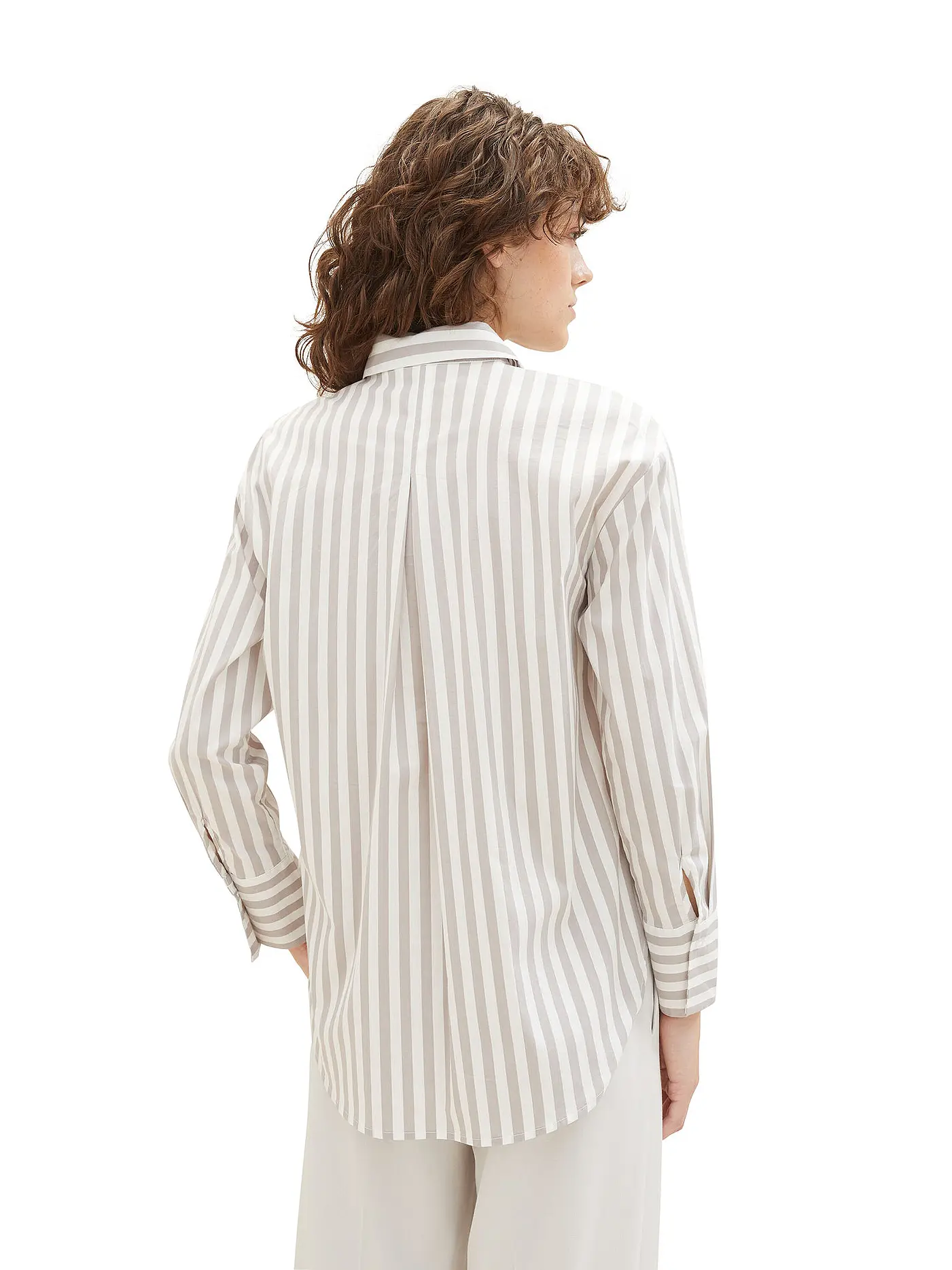 TOM TAILOR | Bluse | grau