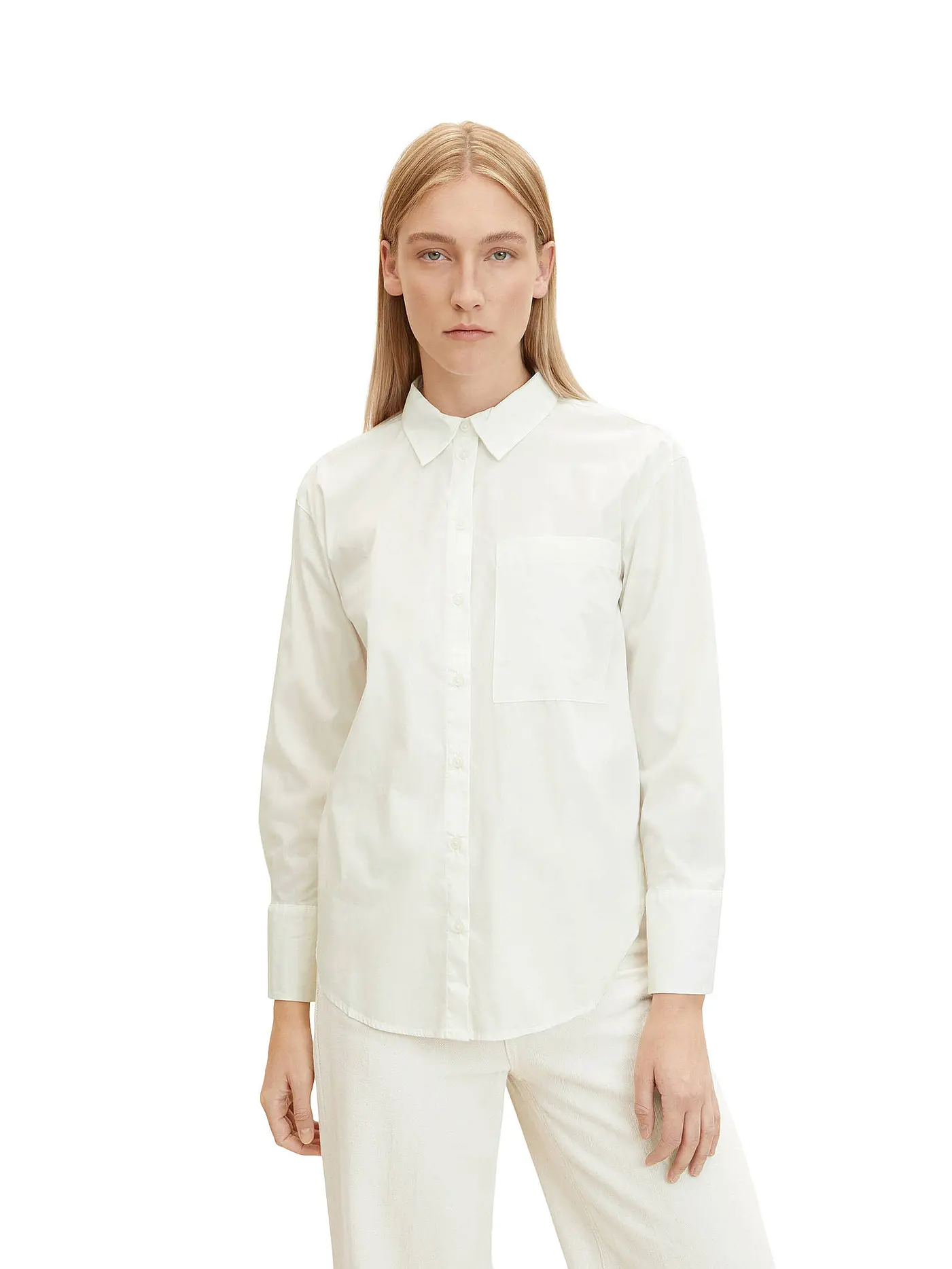 TOM TAILOR | Bluse | weiss