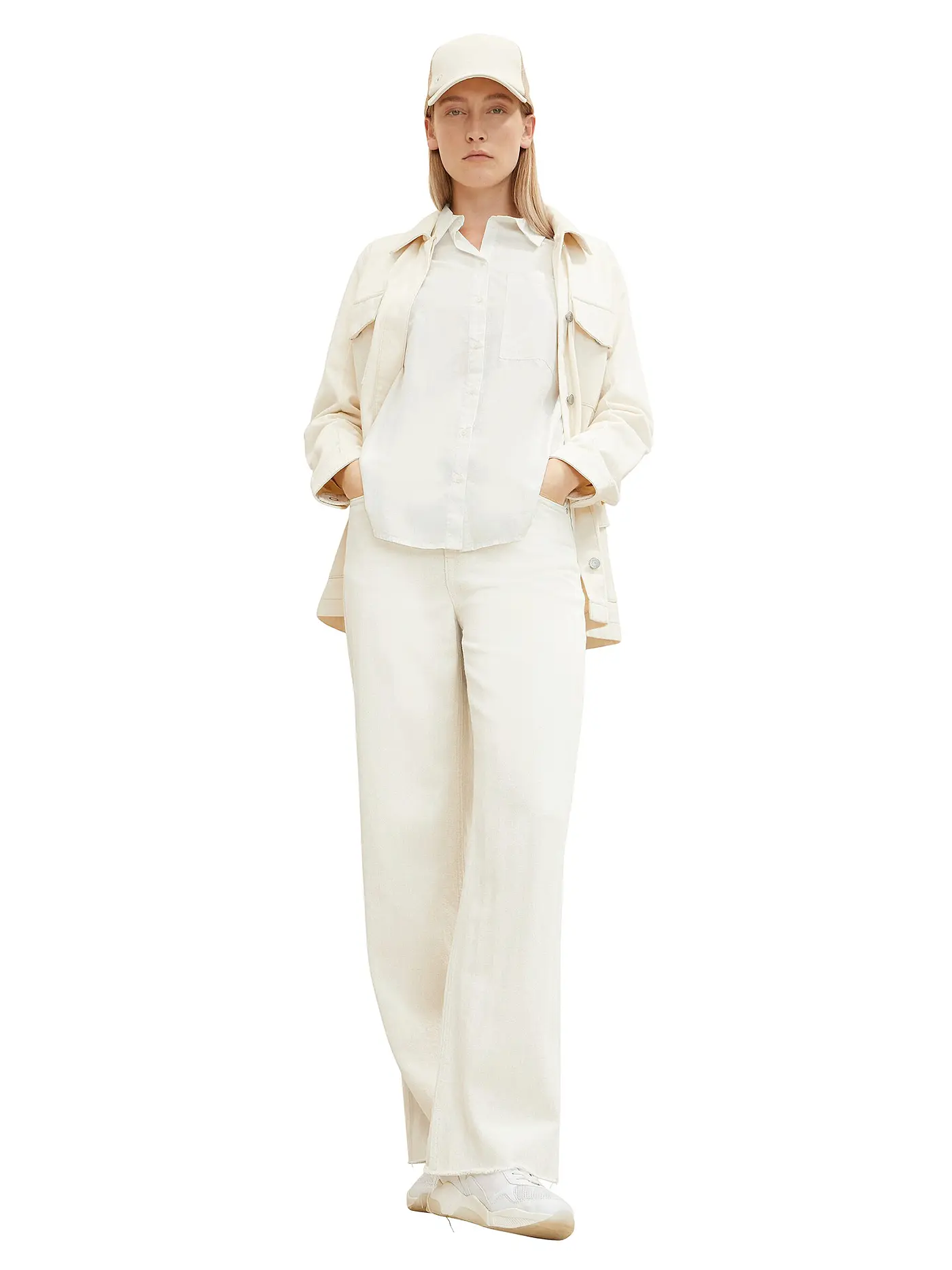 TOM TAILOR | Bluse | weiss
