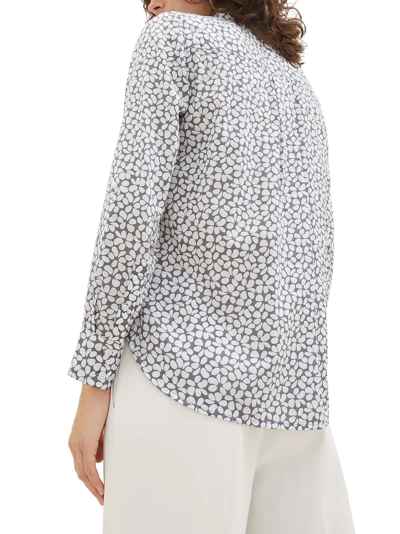 TOM TAILOR | Bluse | grau