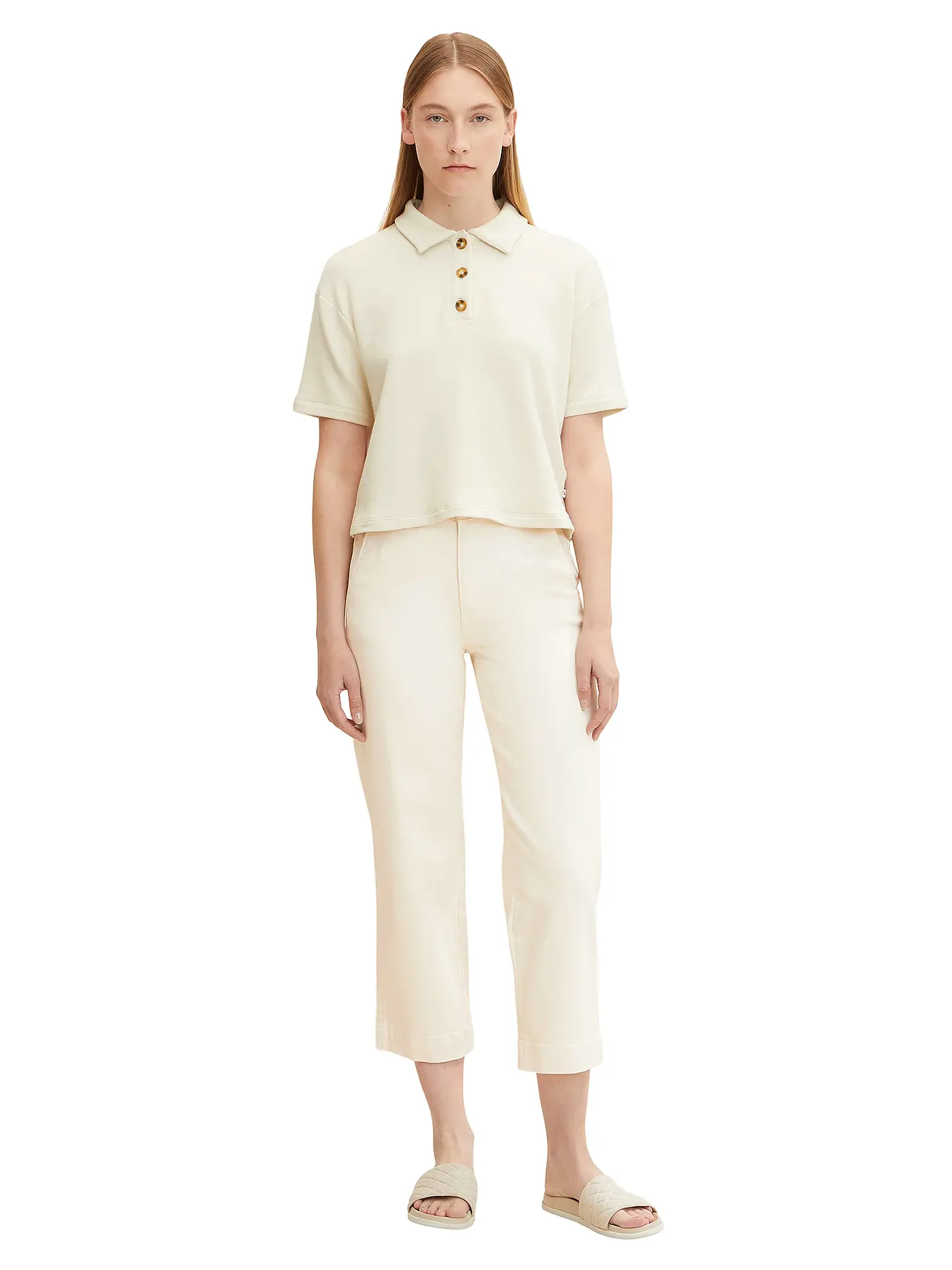 TOM TAILOR | Culotte  | creme