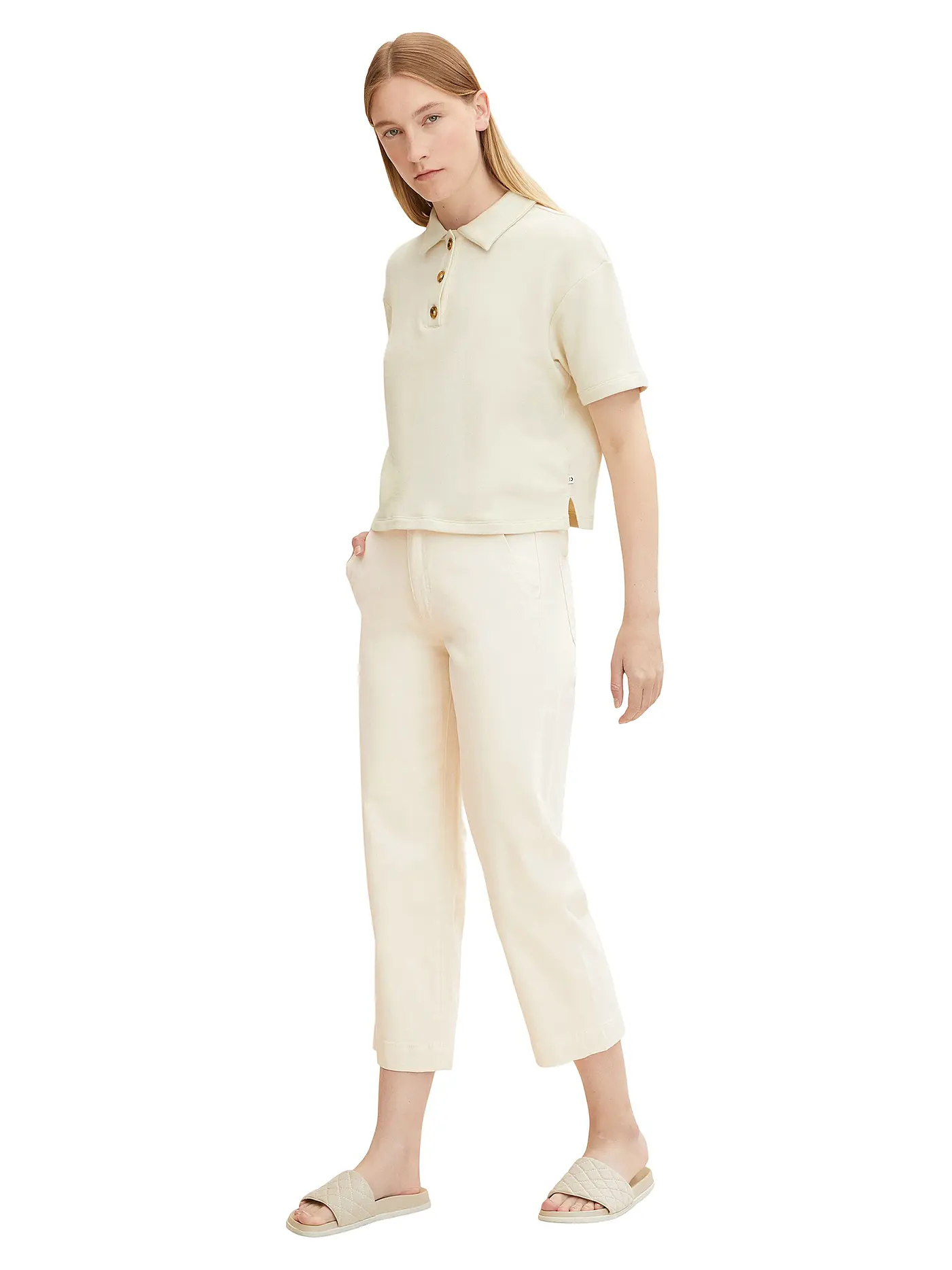 TOM TAILOR | Culotte  | creme