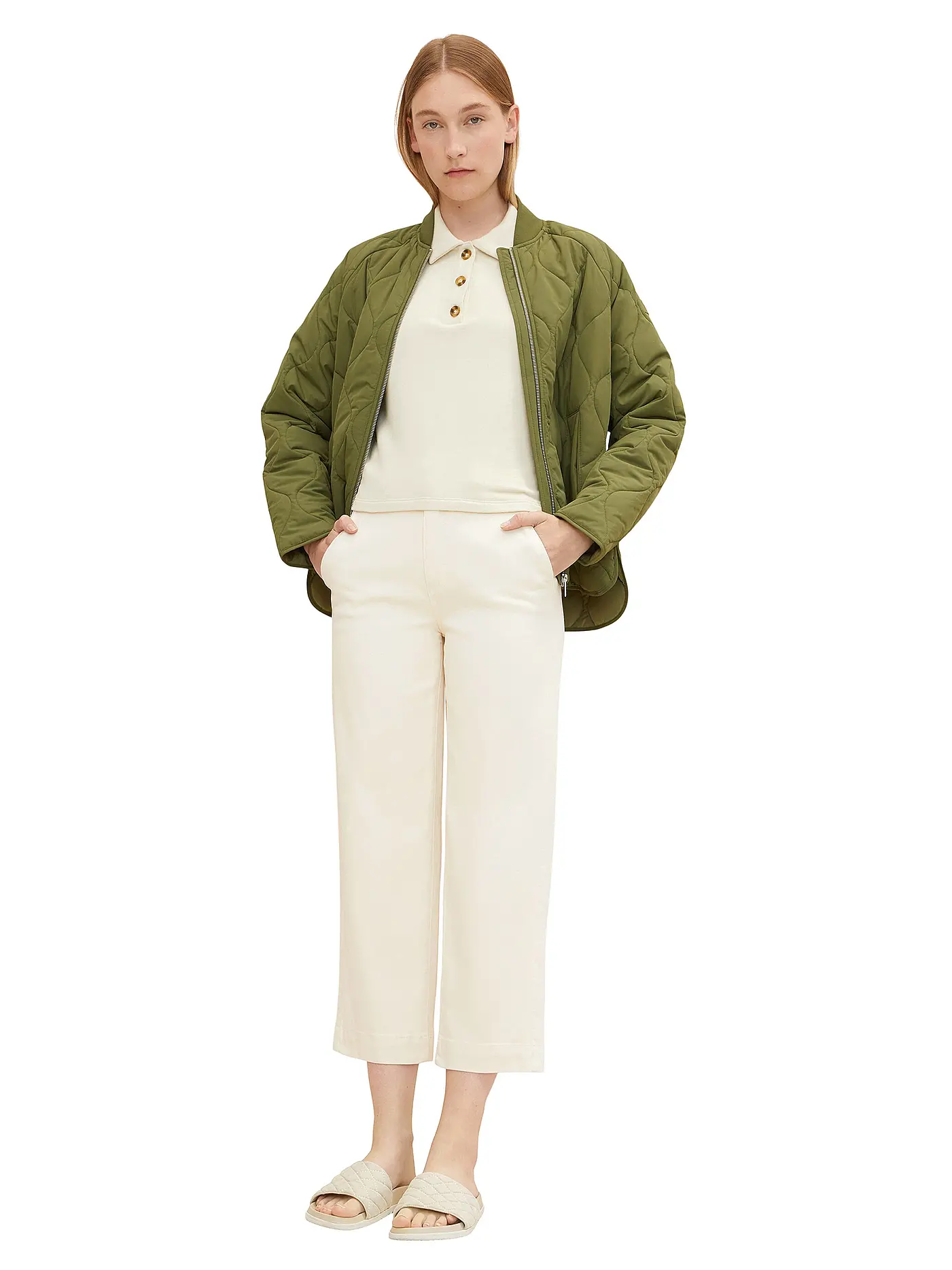 TOM TAILOR | Culotte  | creme