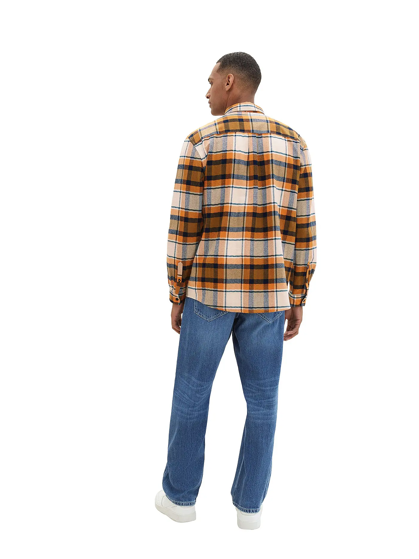 TOM TAILOR | Hemd Comfort Fit | orange