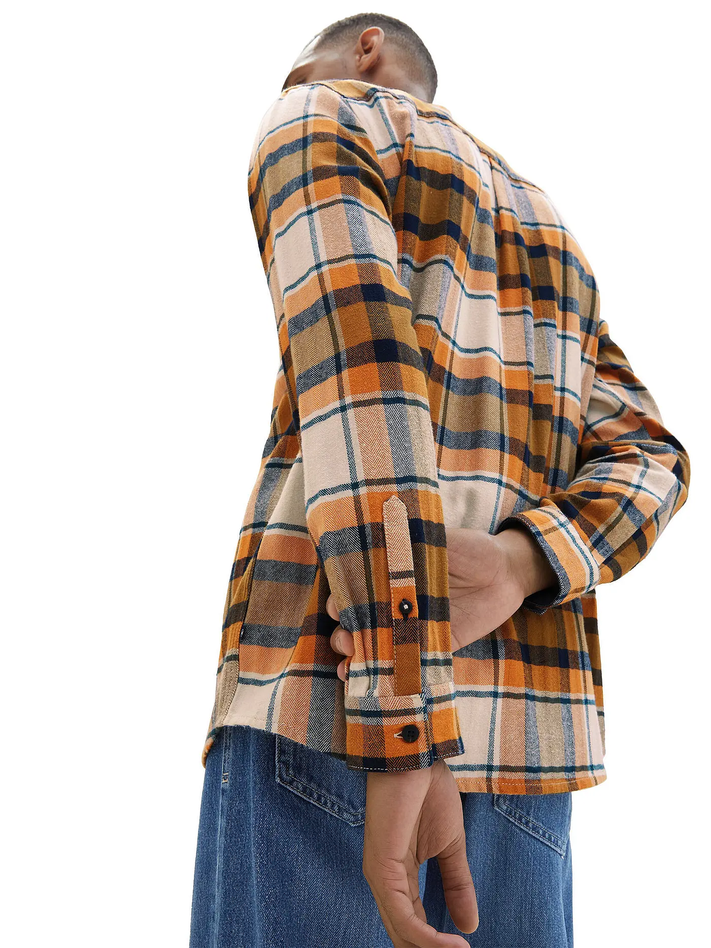 TOM TAILOR | Hemd Comfort Fit | orange