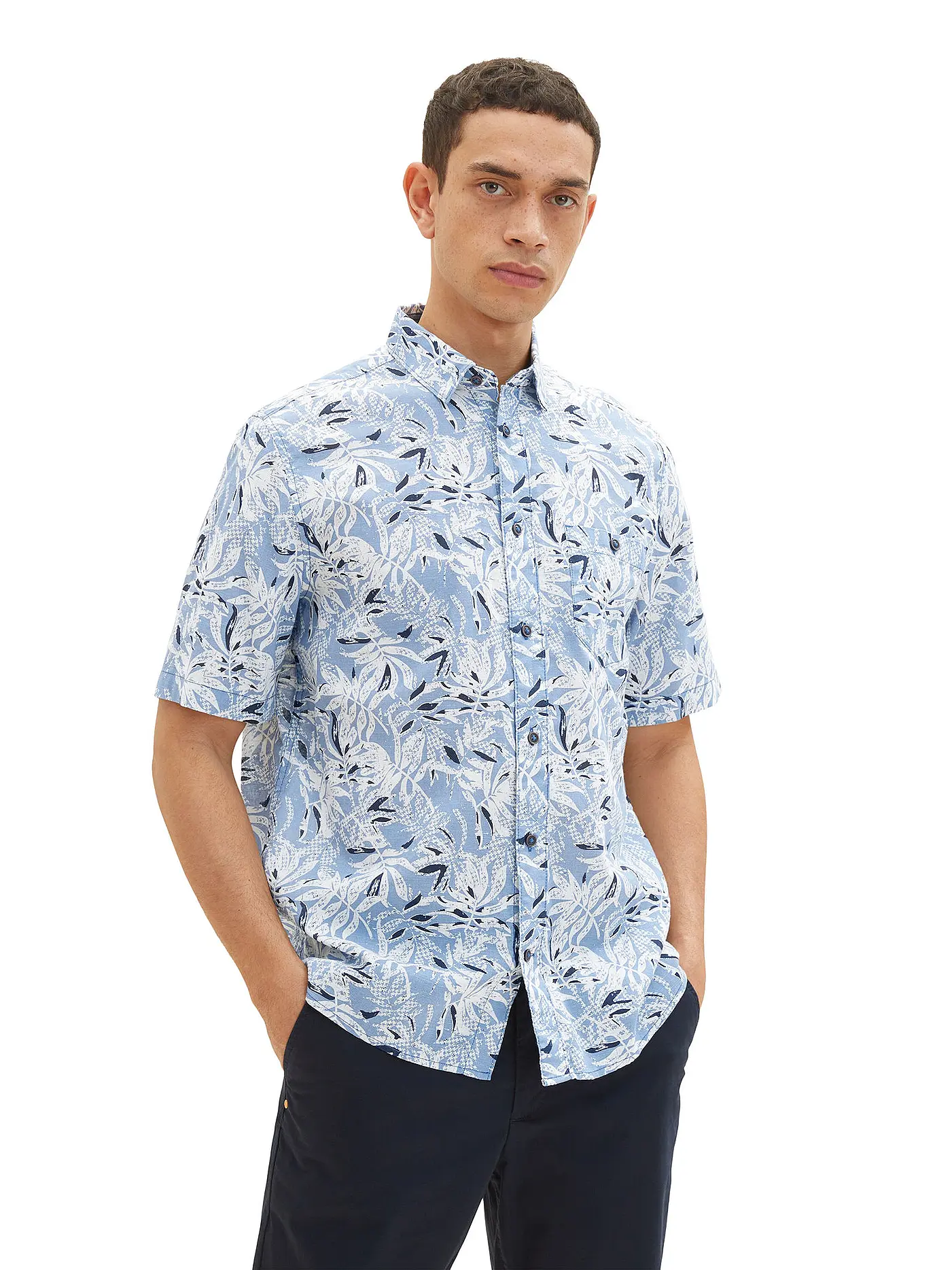 TOM TAILOR | Hemd | hellblau