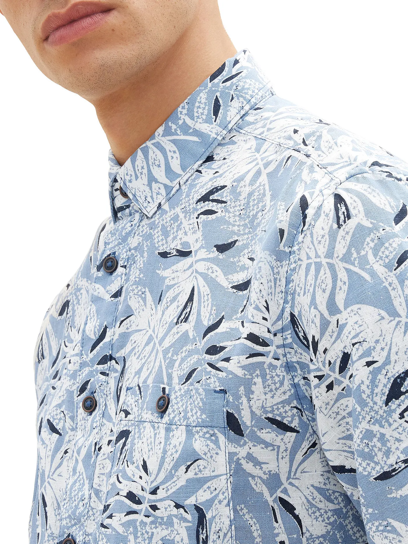 TOM TAILOR | Hemd | hellblau