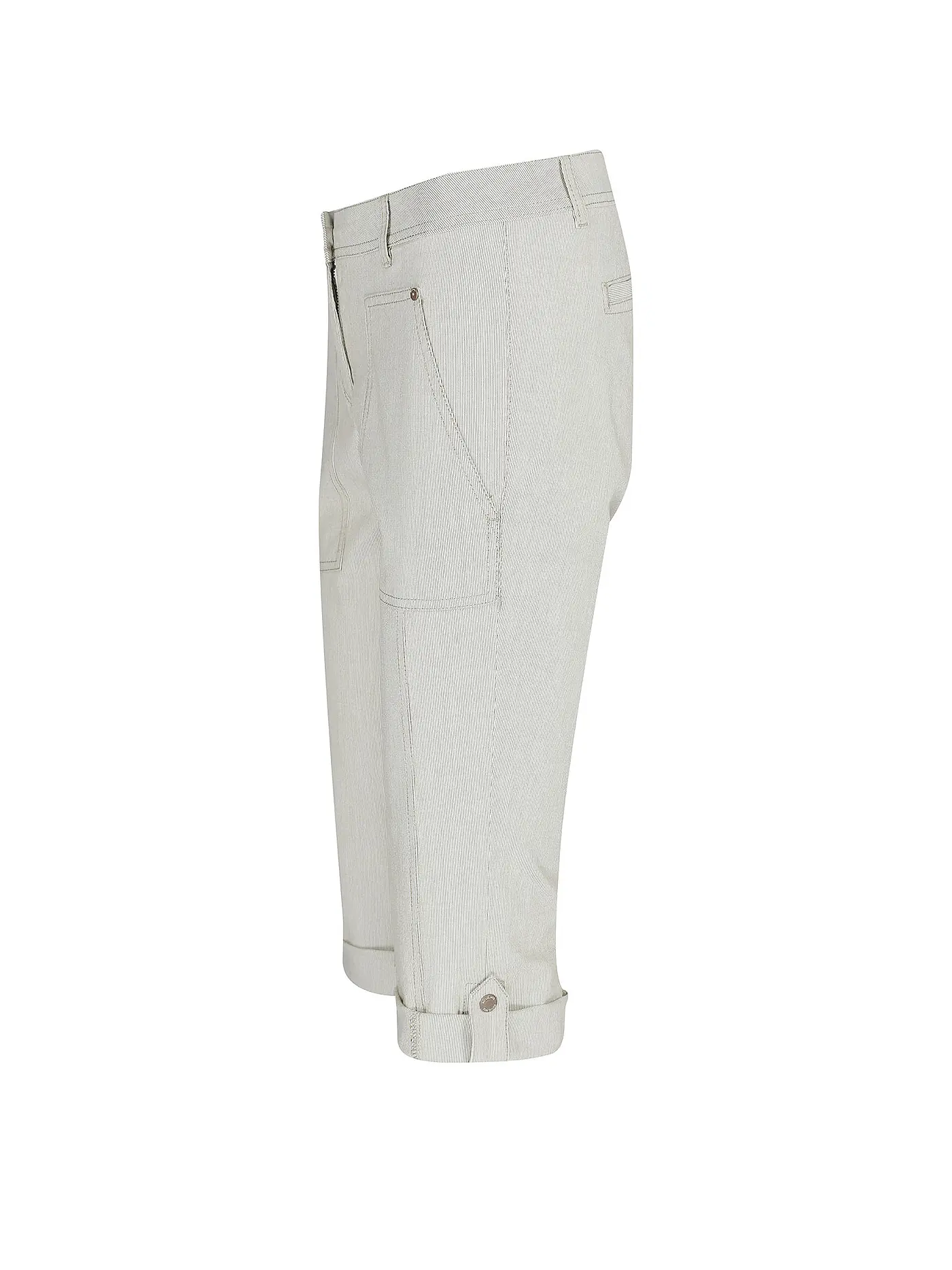 TOM TAILOR | Hose 3/4 | grün