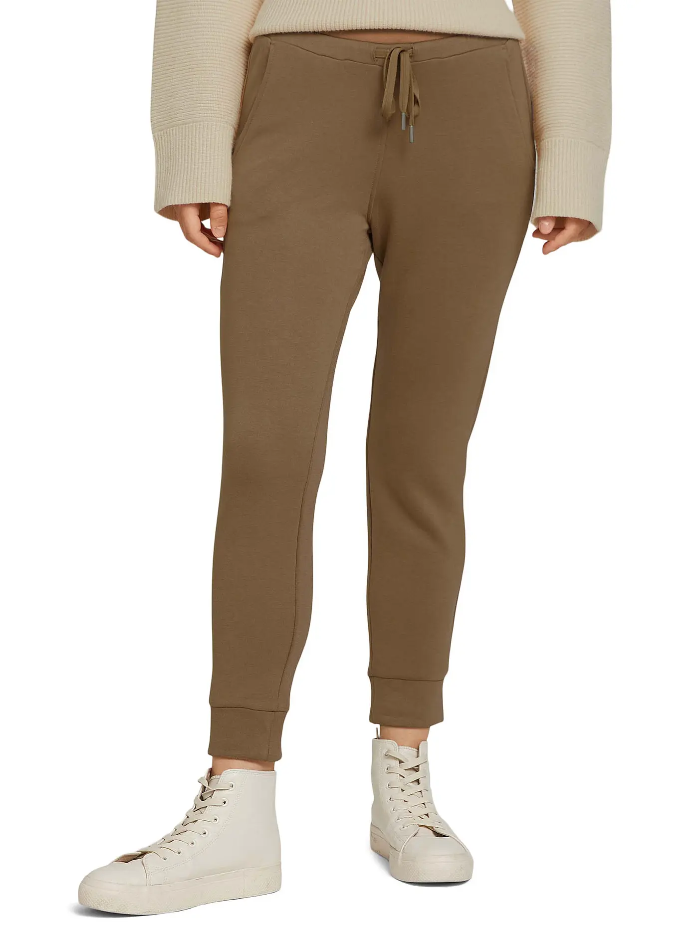 TOM TAILOR | Hose Jogging Fit  | braun
