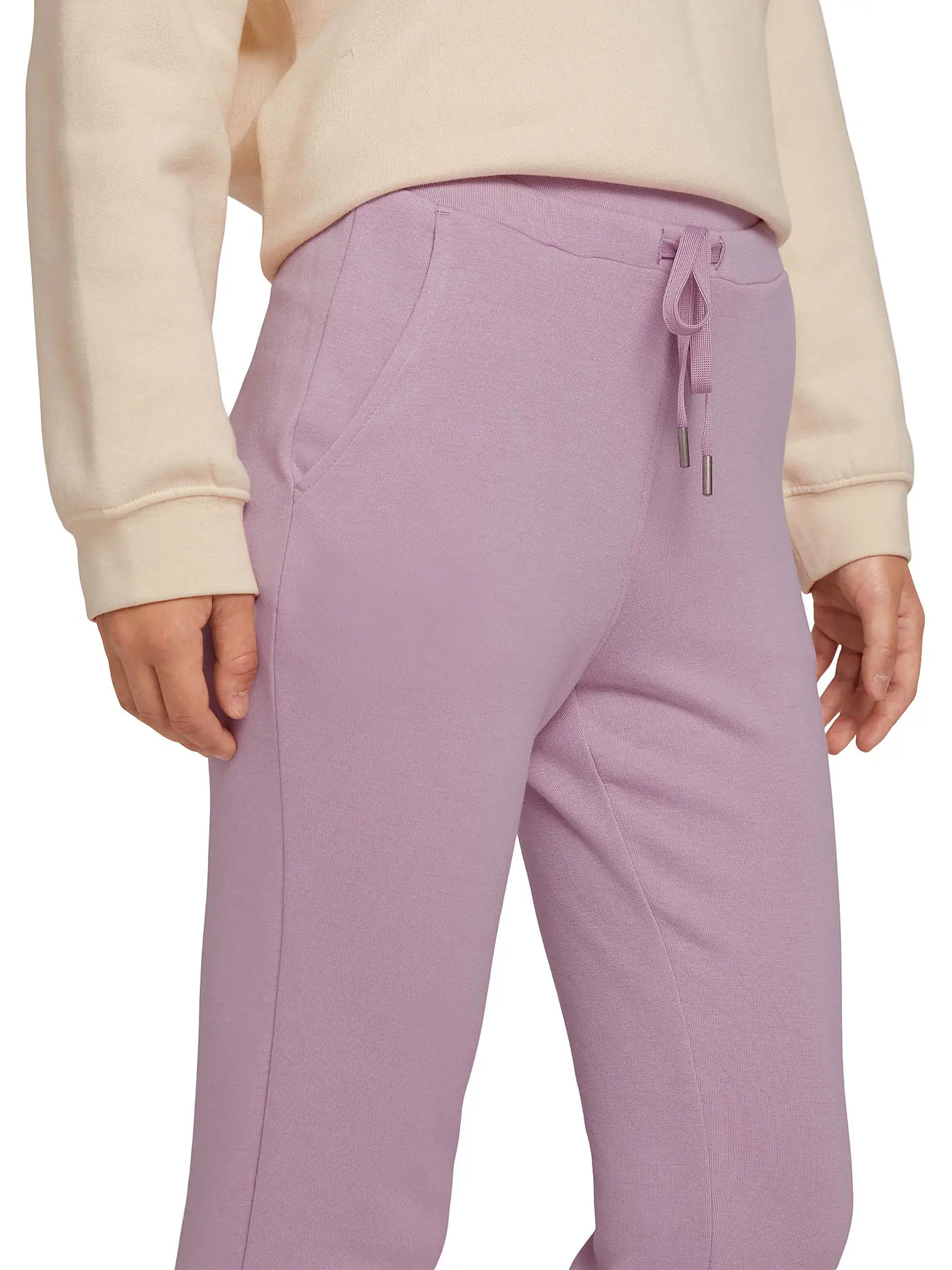 TOM TAILOR | Hose Jogging Fit  | lila