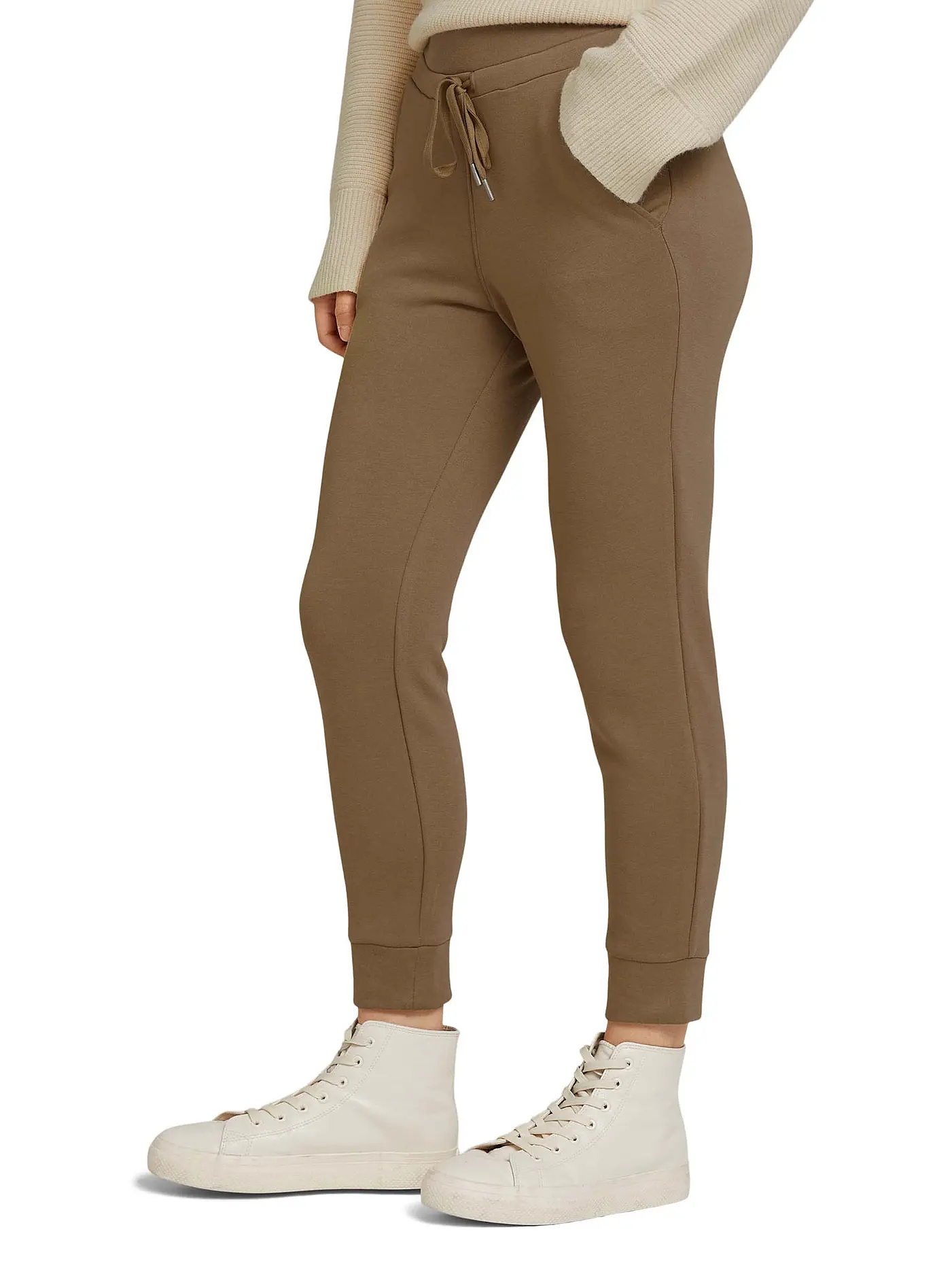 TOM TAILOR | Hose Jogging Fit  | braun