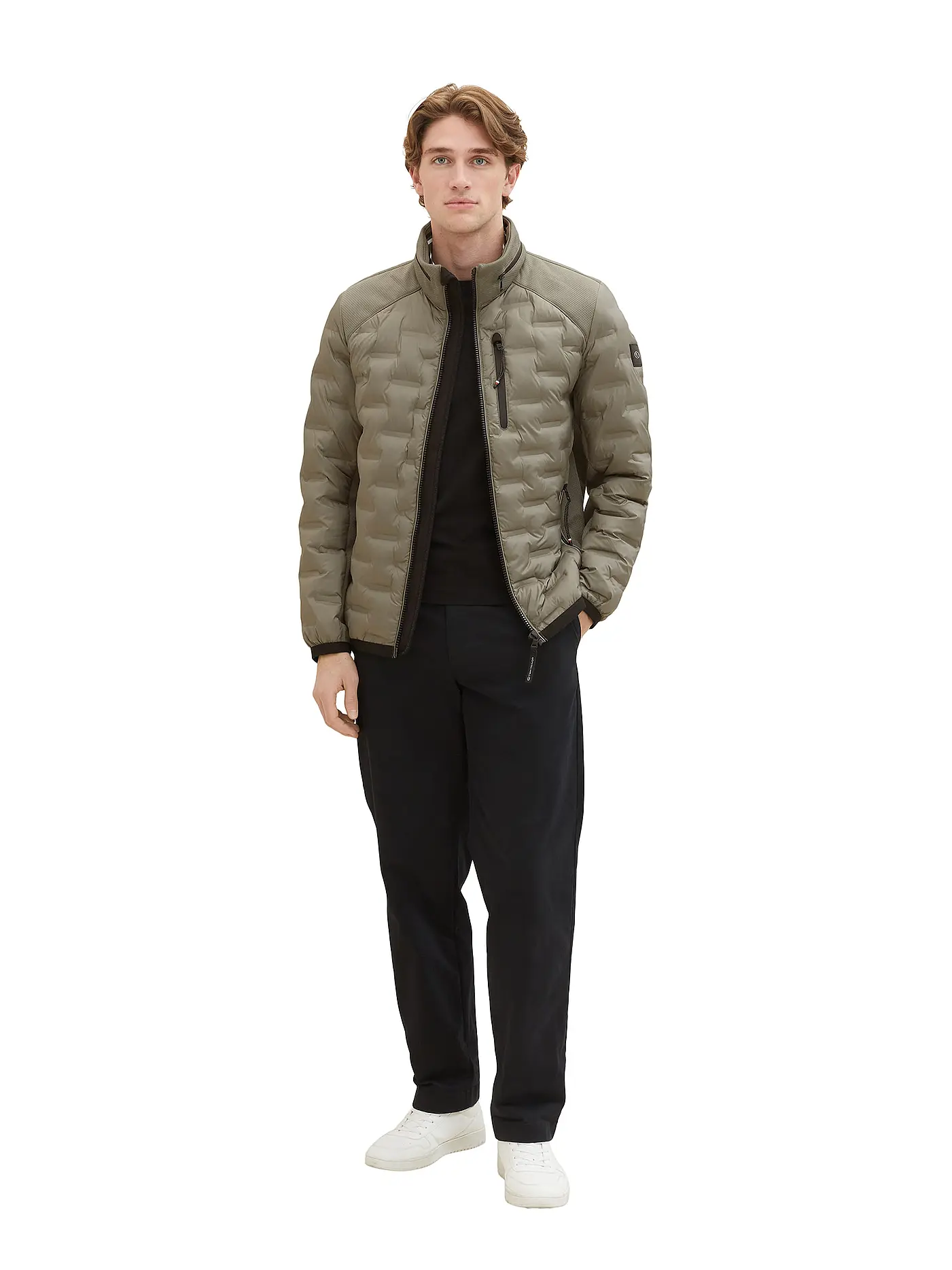 TOM TAILOR | Hybridjacke | olive