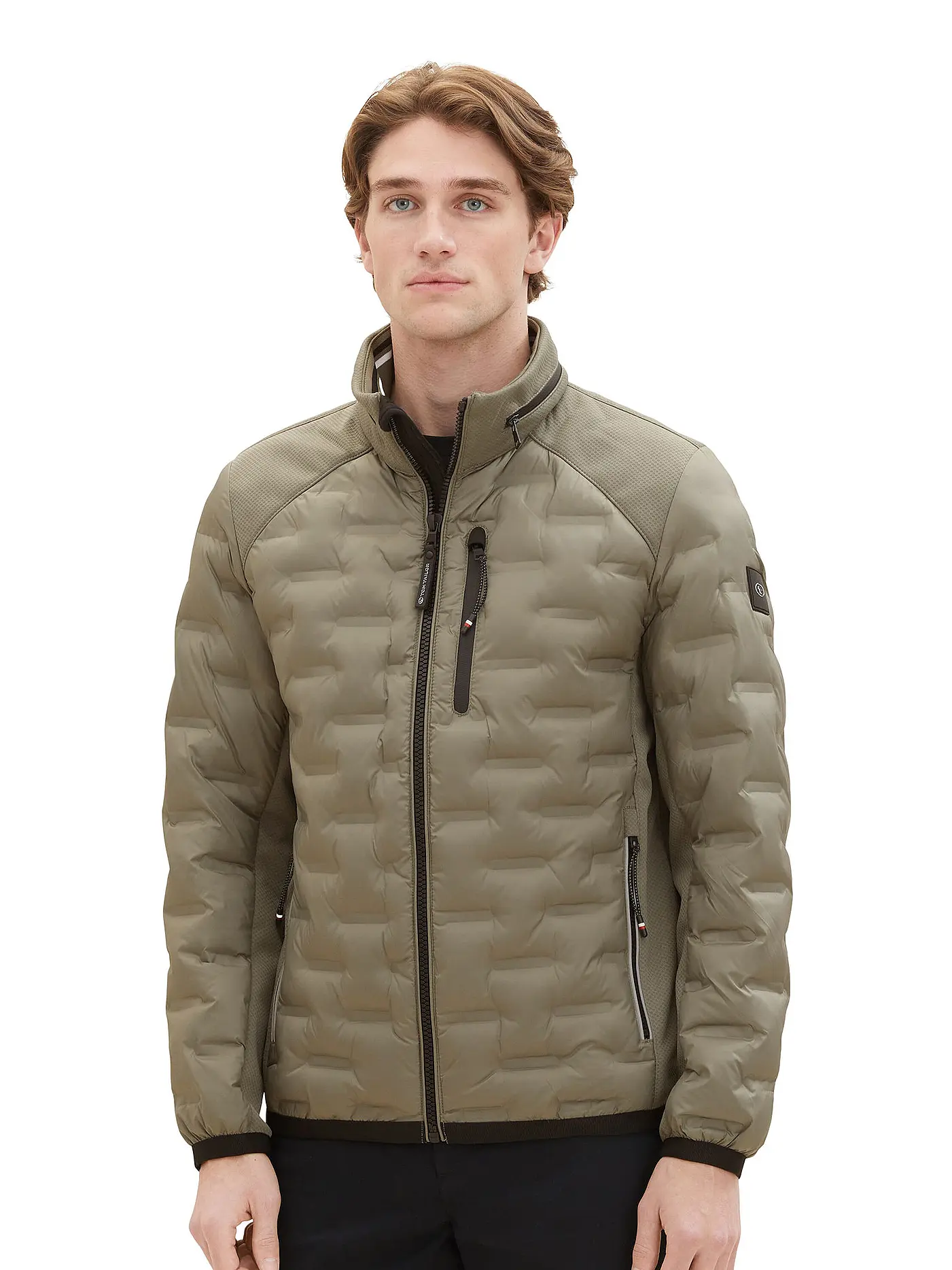 TOM TAILOR | Hybridjacke | olive