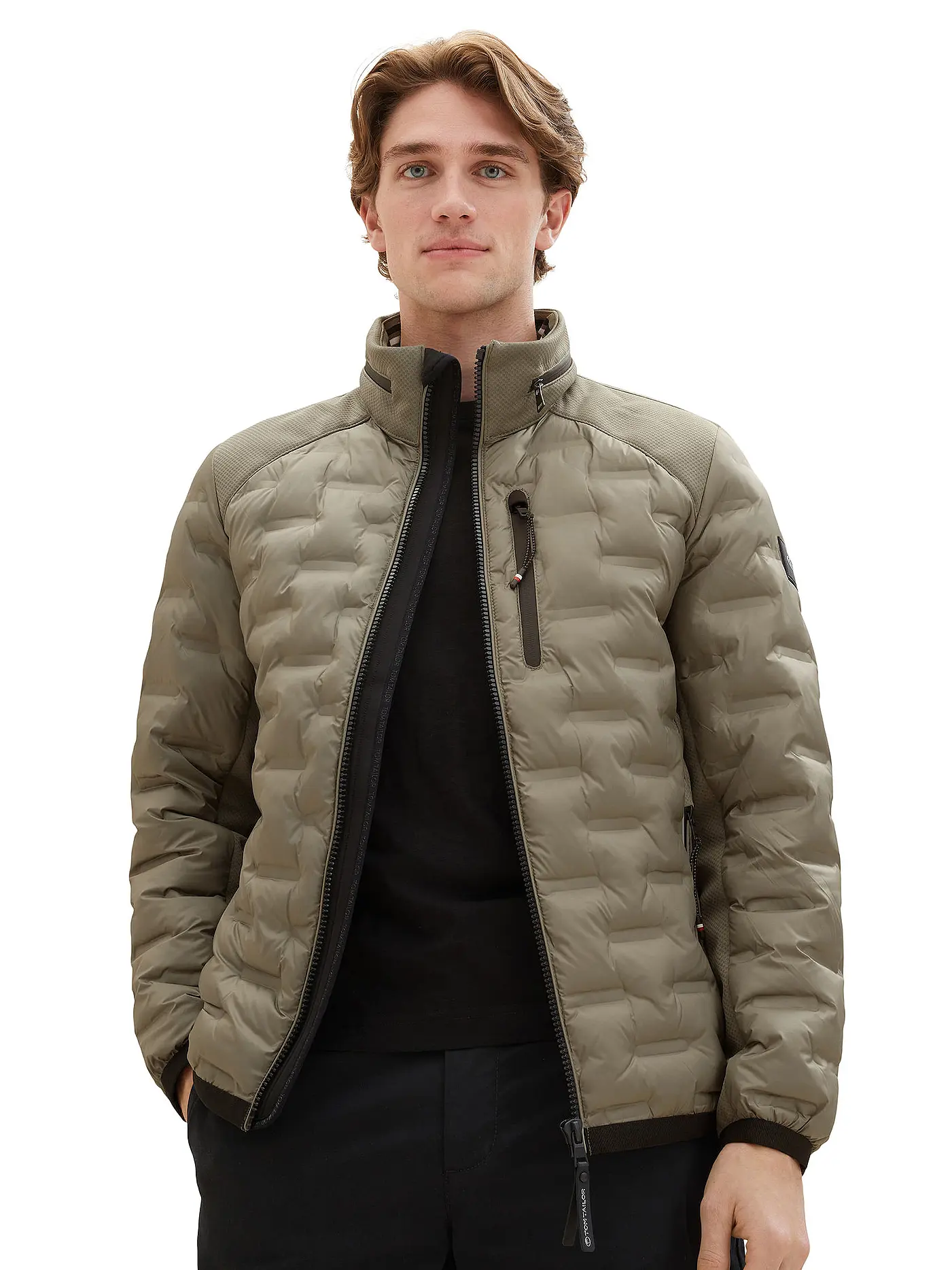 TOM TAILOR | Hybridjacke | olive