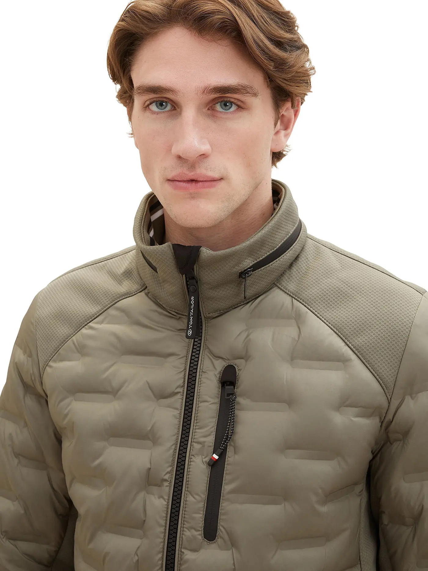 TOM TAILOR | Hybridjacke | olive