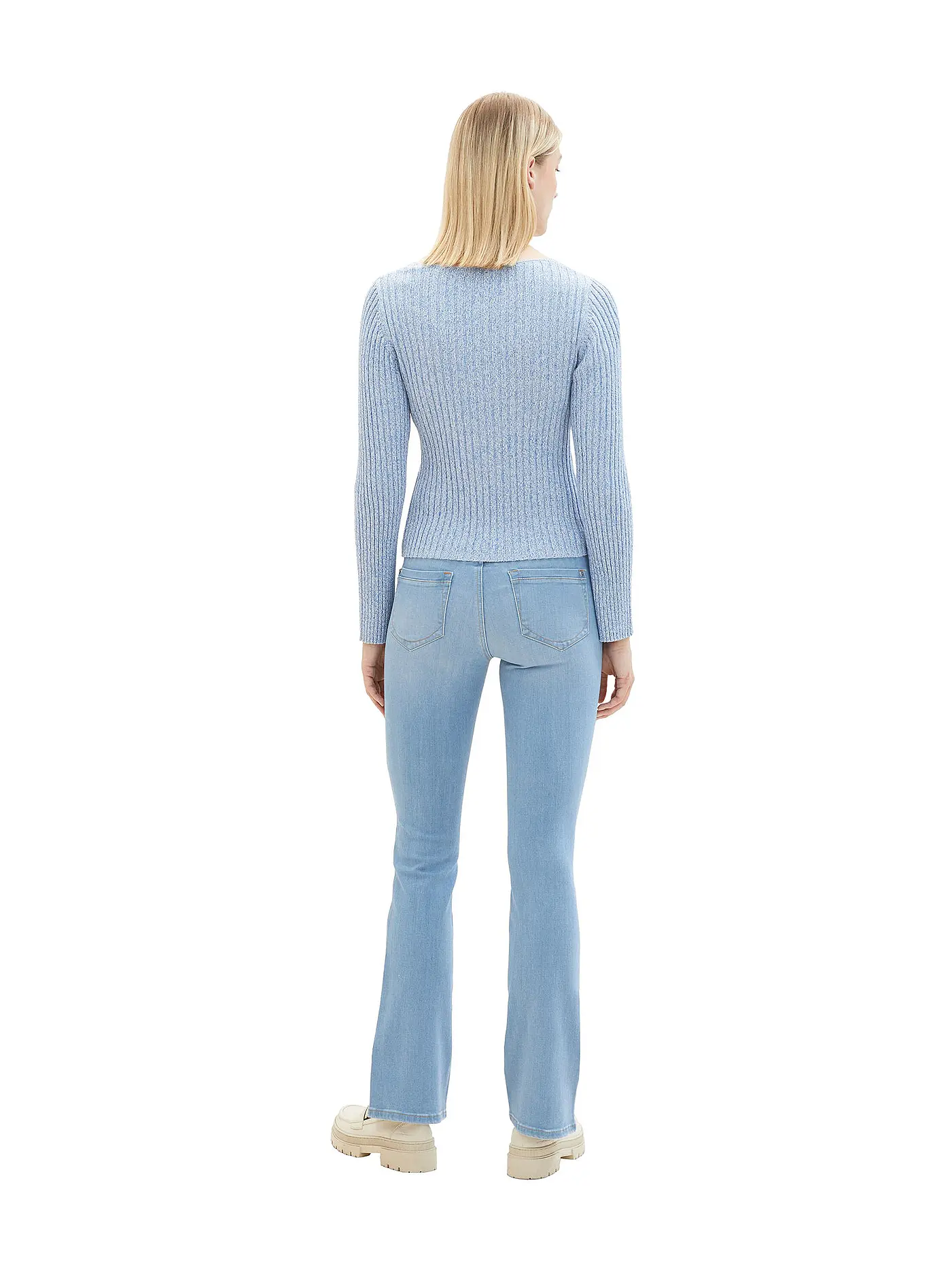 TOM TAILOR | Jeans Boot Cut ALEXA | hellblau