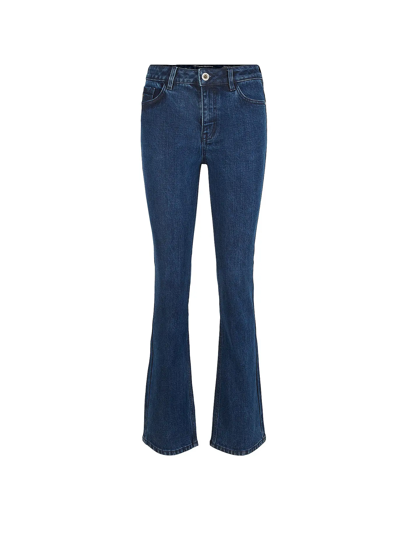 TOM TAILOR | Jeans Flared Fit KATE | blau
