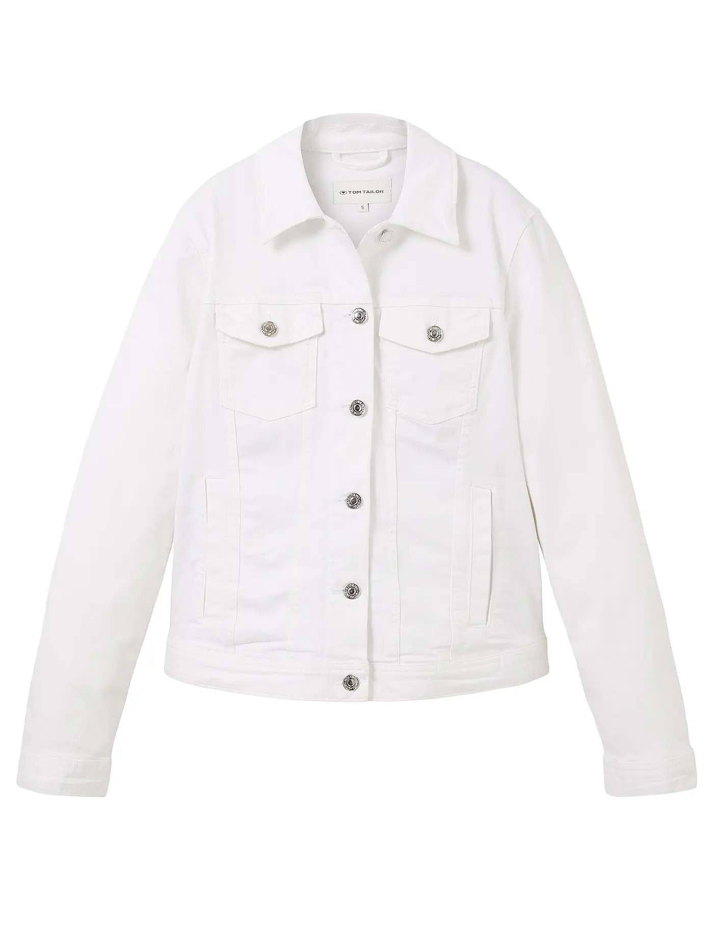 TOM TAILOR | Jeansjacke | weiss
