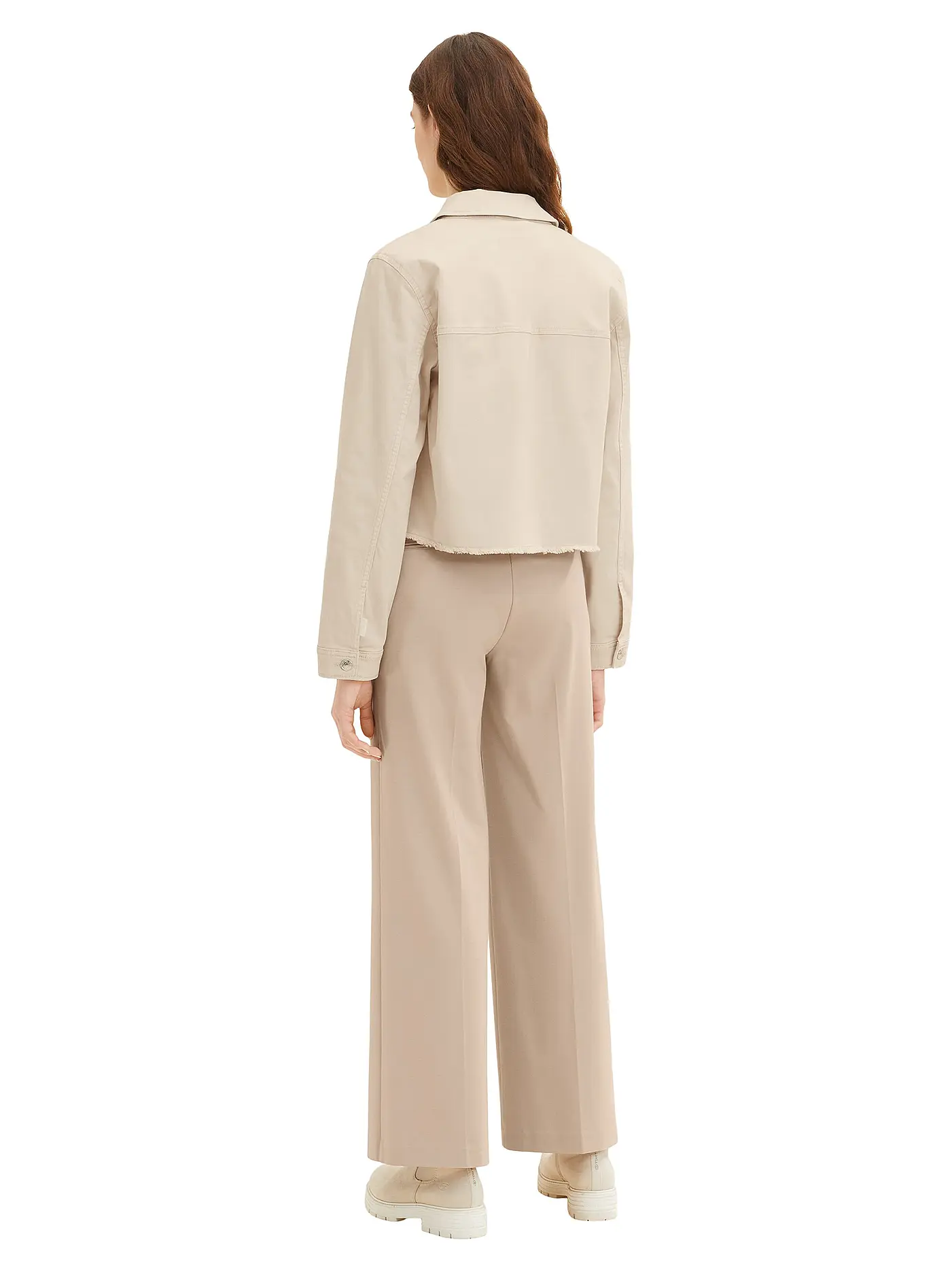 TOM TAILOR | Jeansjacke | beige