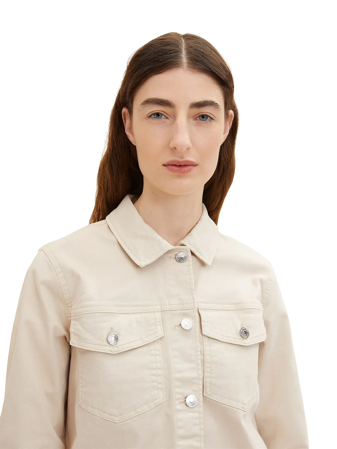 TOM TAILOR | Jeansjacke | beige