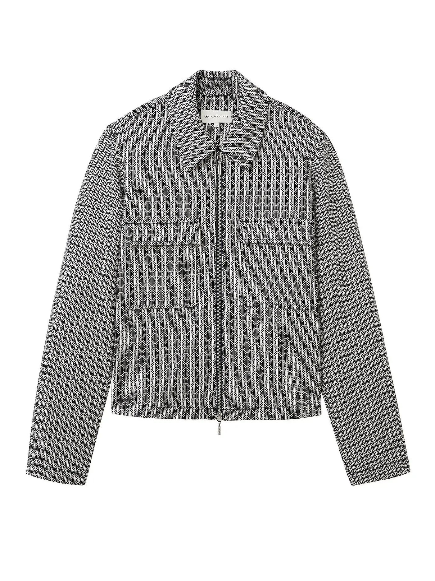 TOM TAILOR | Jerseyblazer | schwarz