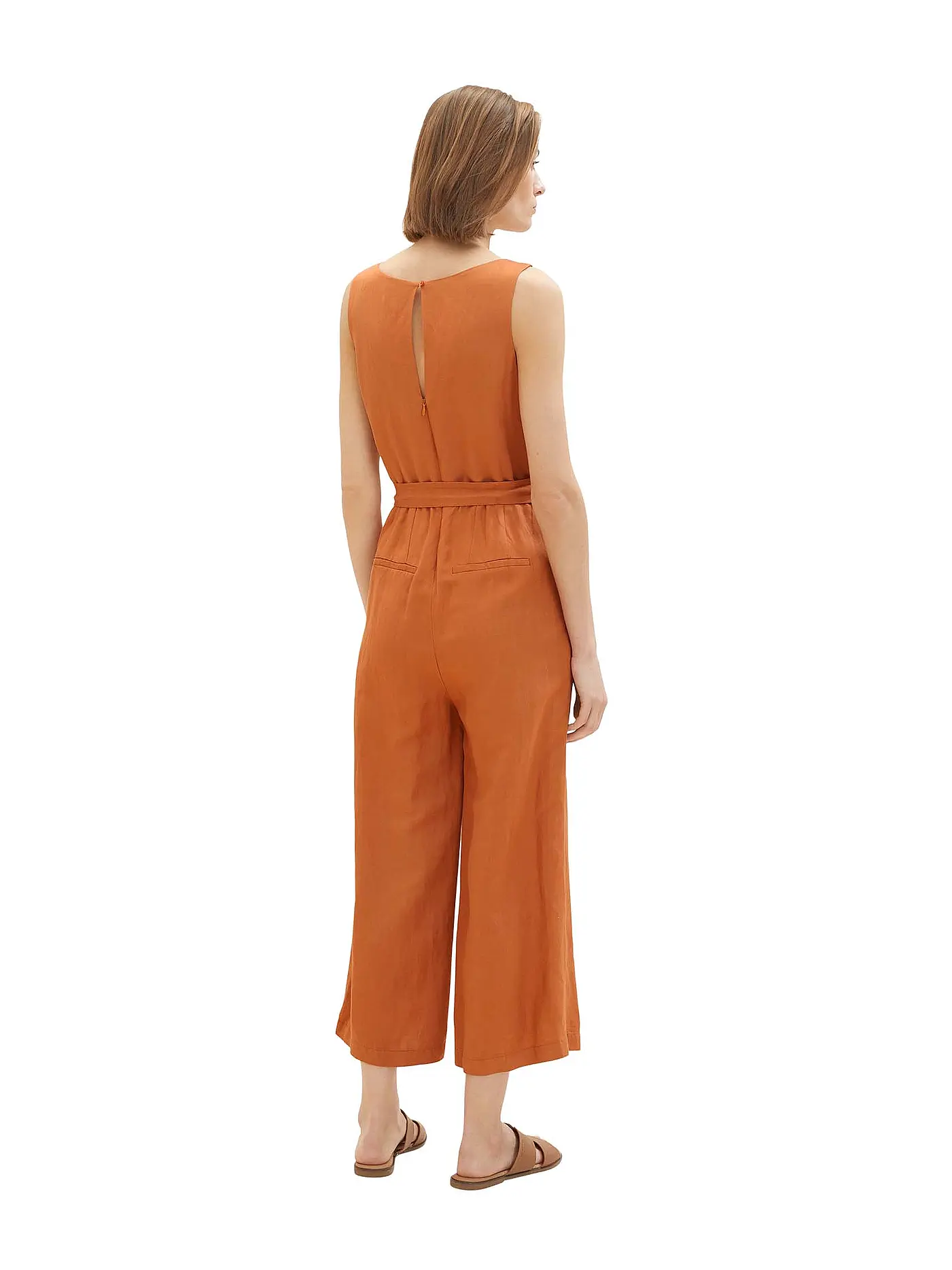 TOM TAILOR | Jumpsuit | dunkelrot