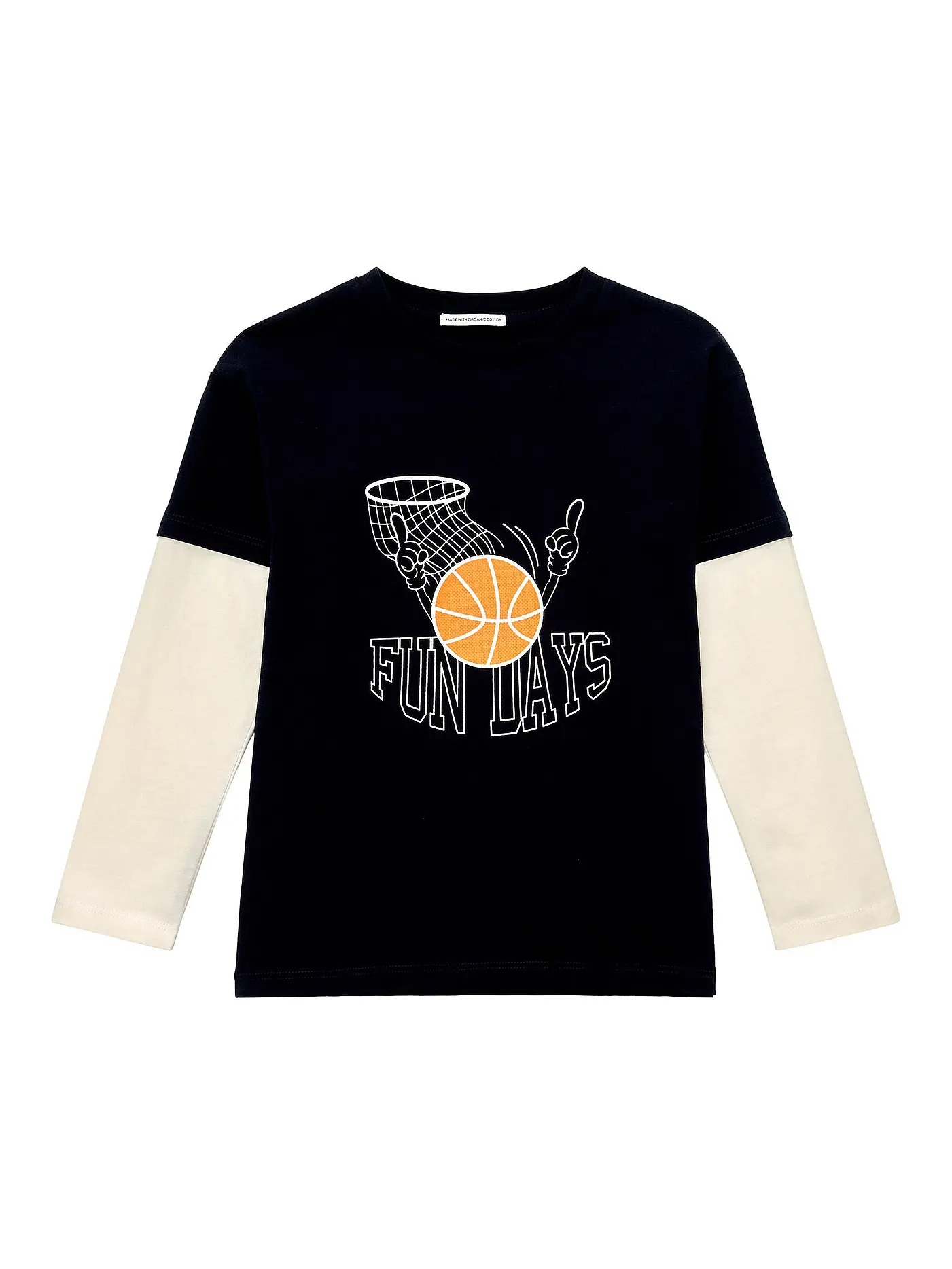 TOM TAILOR | Jungen Langarmshirt | dunkelblau