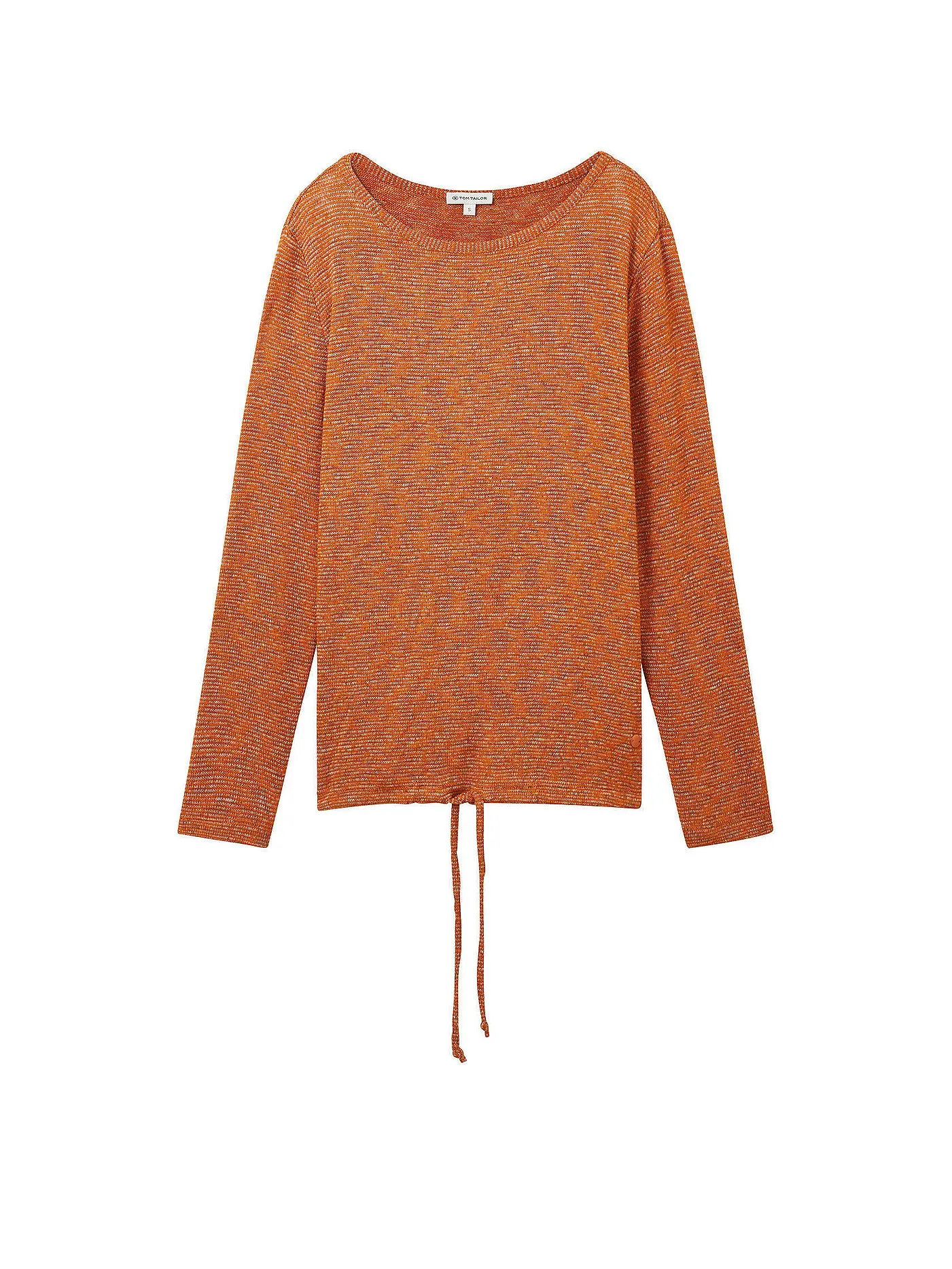 TOM TAILOR | Langarmshirt | orange