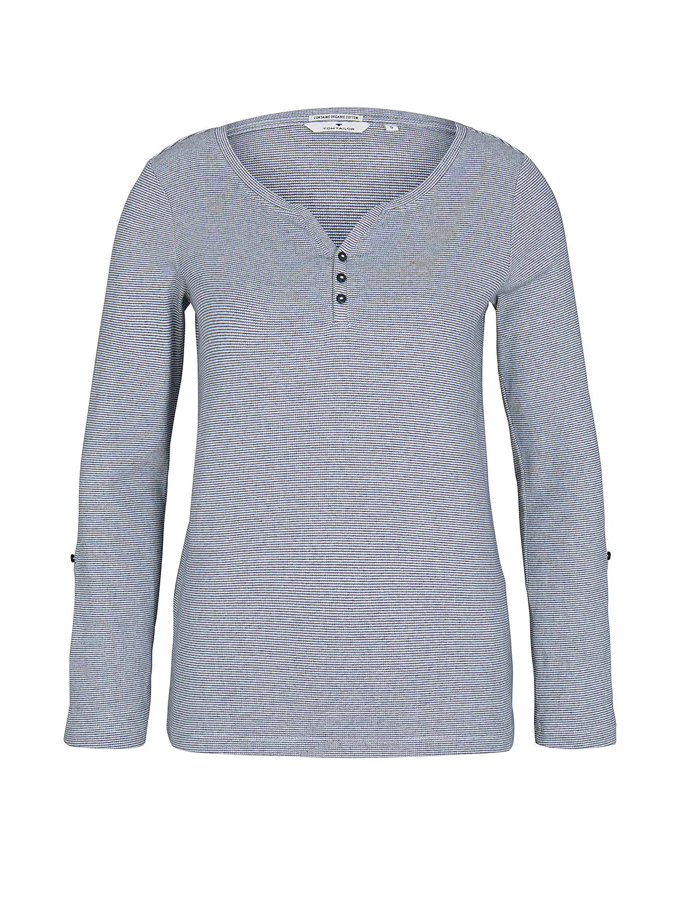 TOM TAILOR | Langarmshirt | blau