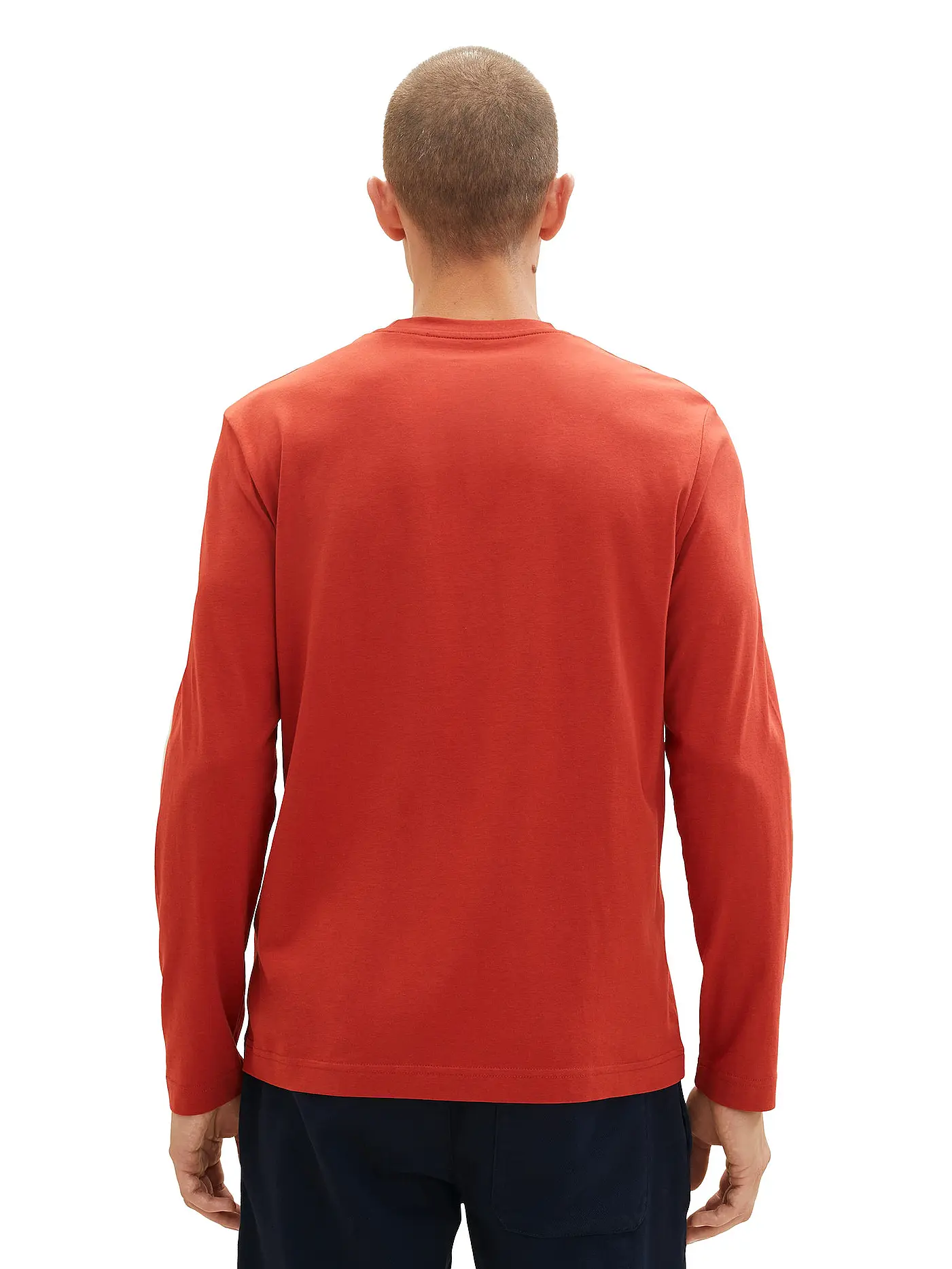 TOM TAILOR | Langarmshirt | rot
