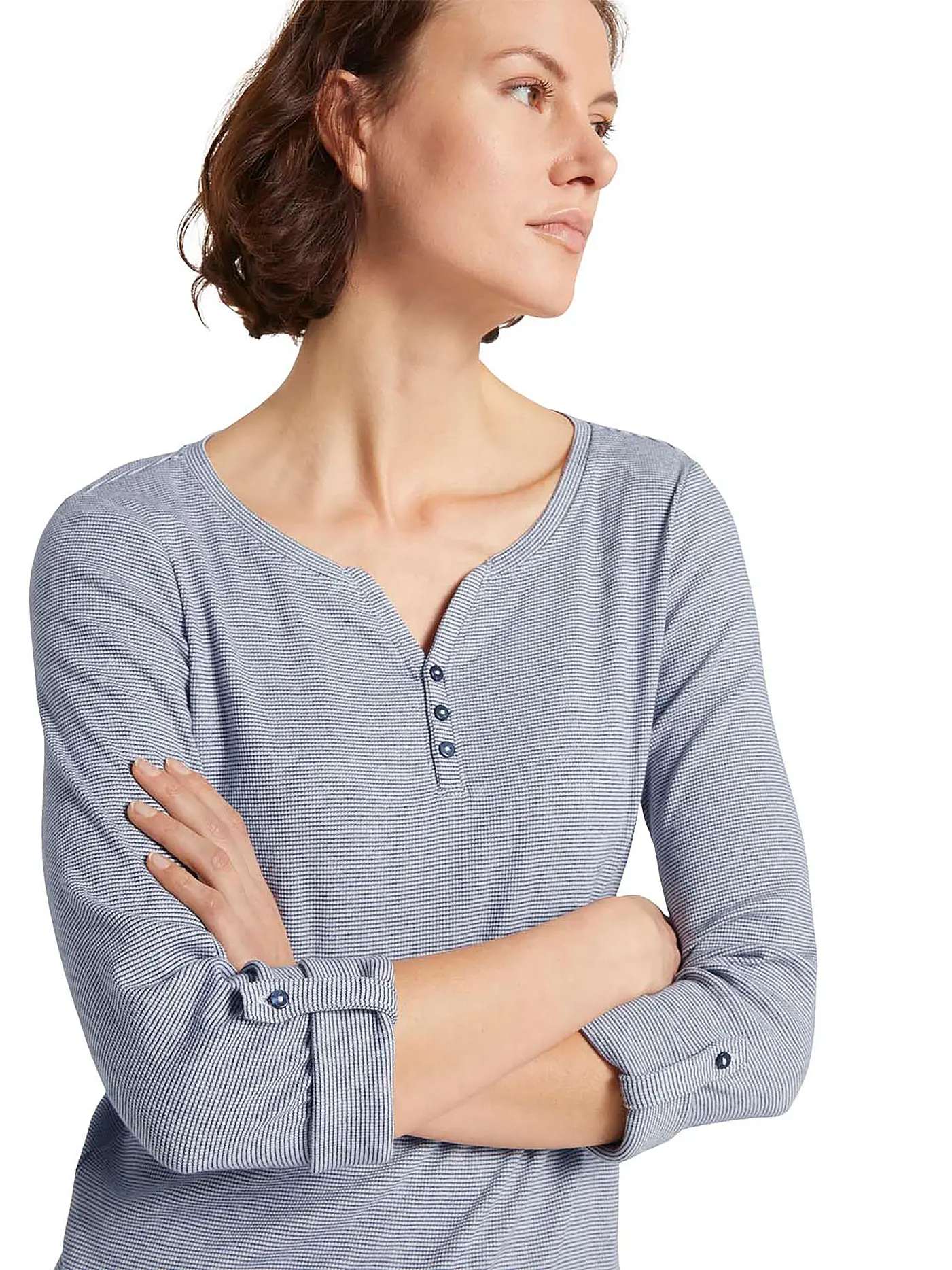 TOM TAILOR | Langarmshirt | blau