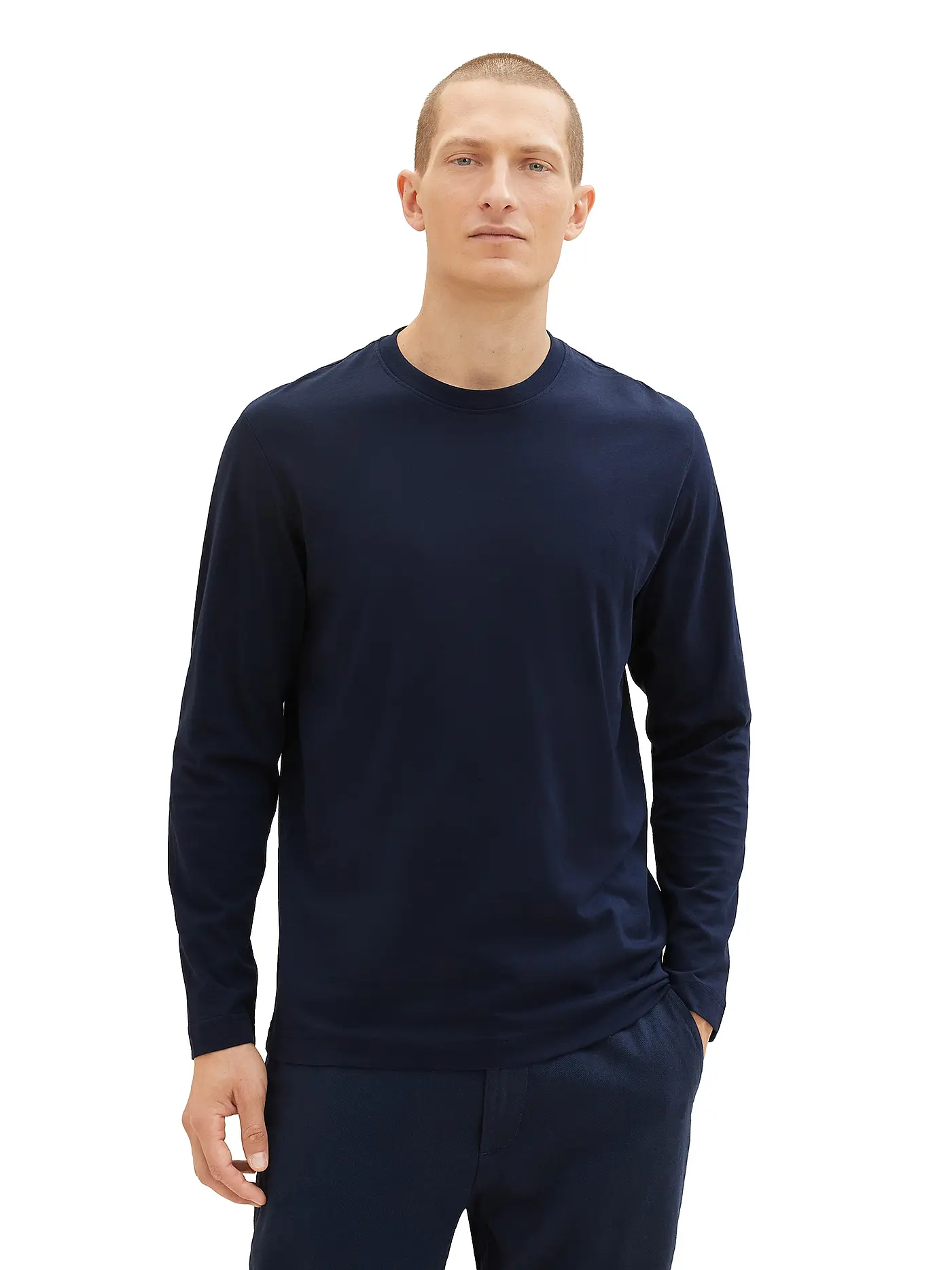 TOM TAILOR | Langarmshirt | blau