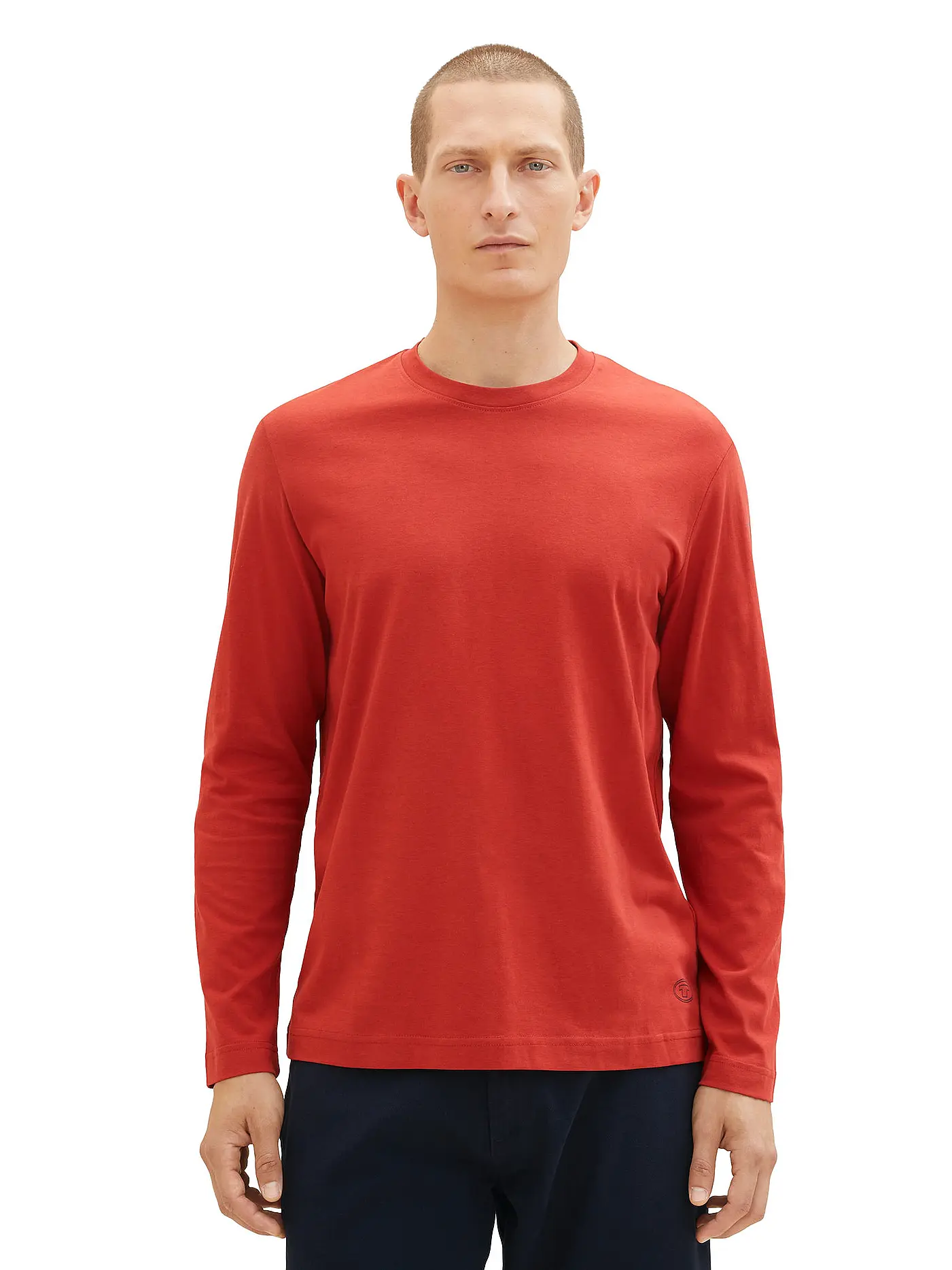 TOM TAILOR | Langarmshirt | rot