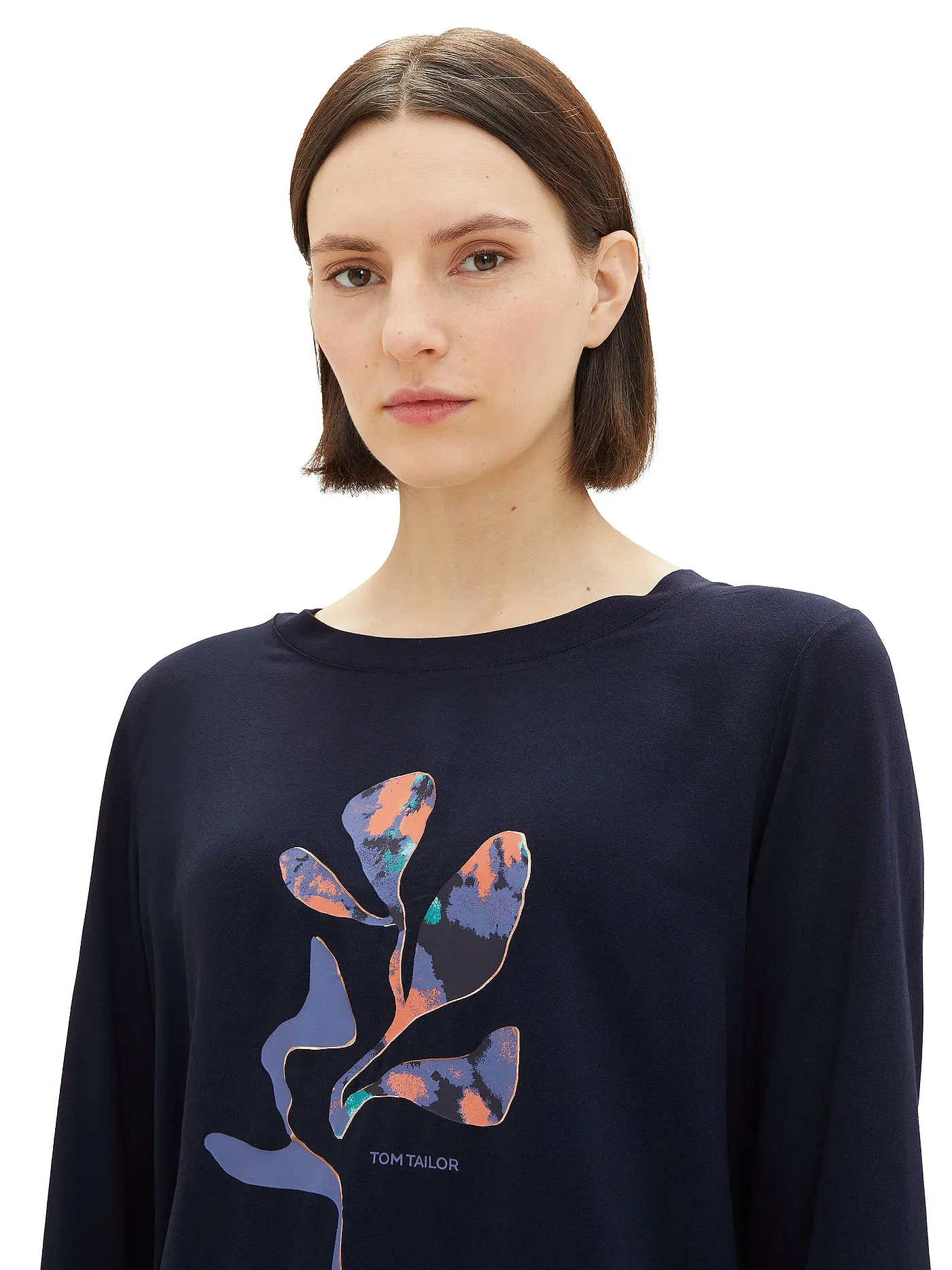 TOM TAILOR | Langarmshirt | blau