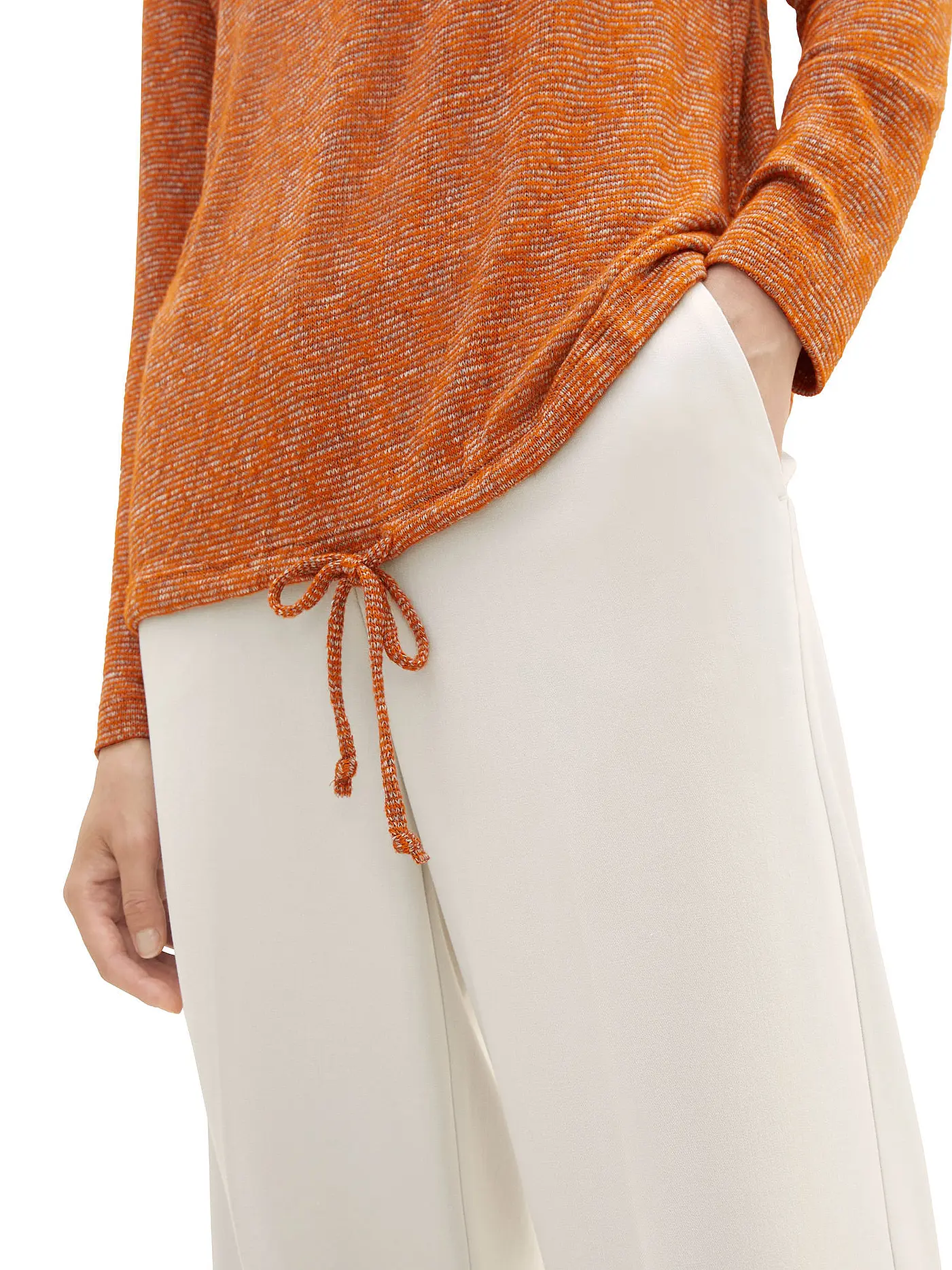 TOM TAILOR | Langarmshirt | orange