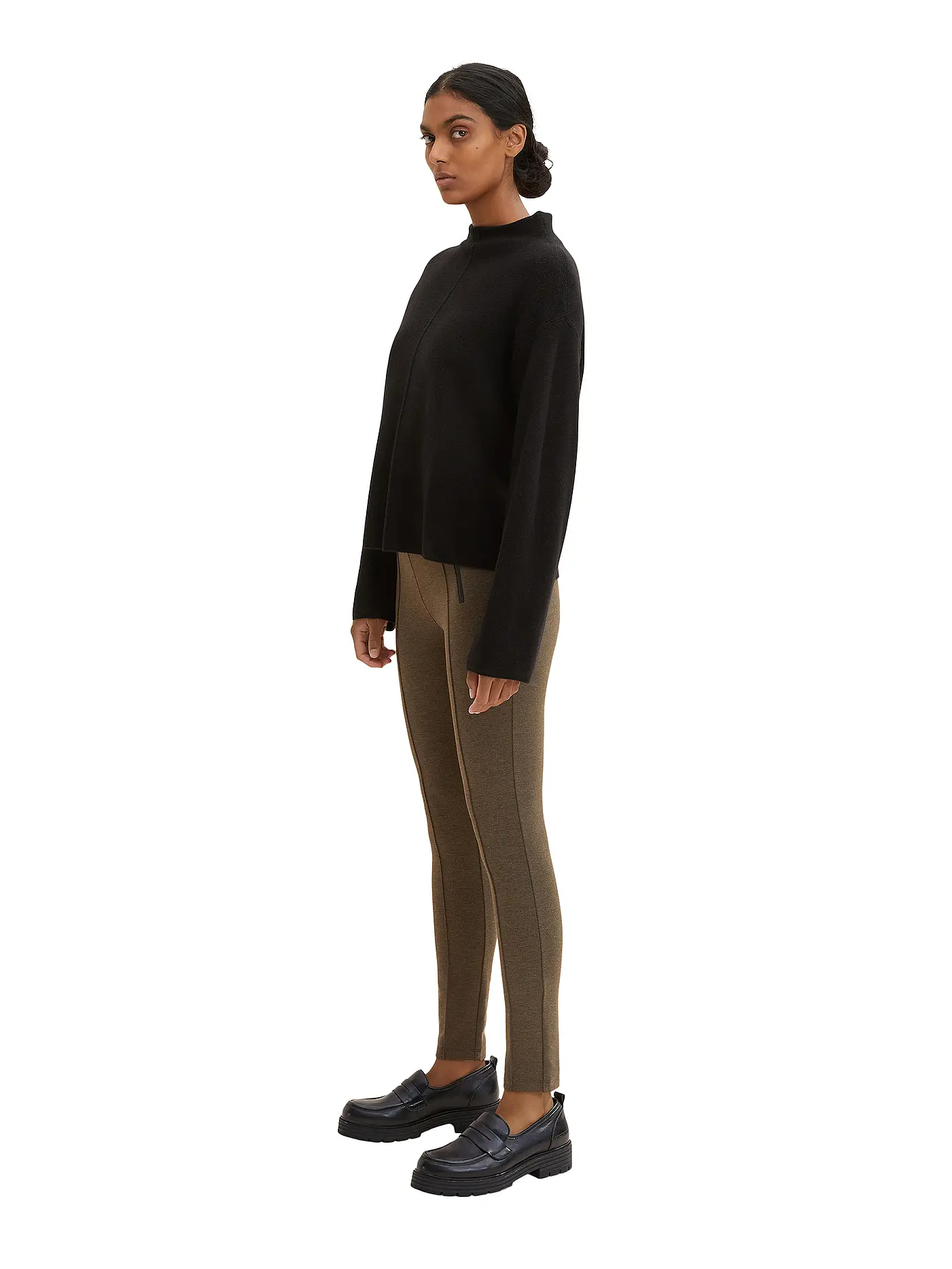 TOM TAILOR | Leggings | braun