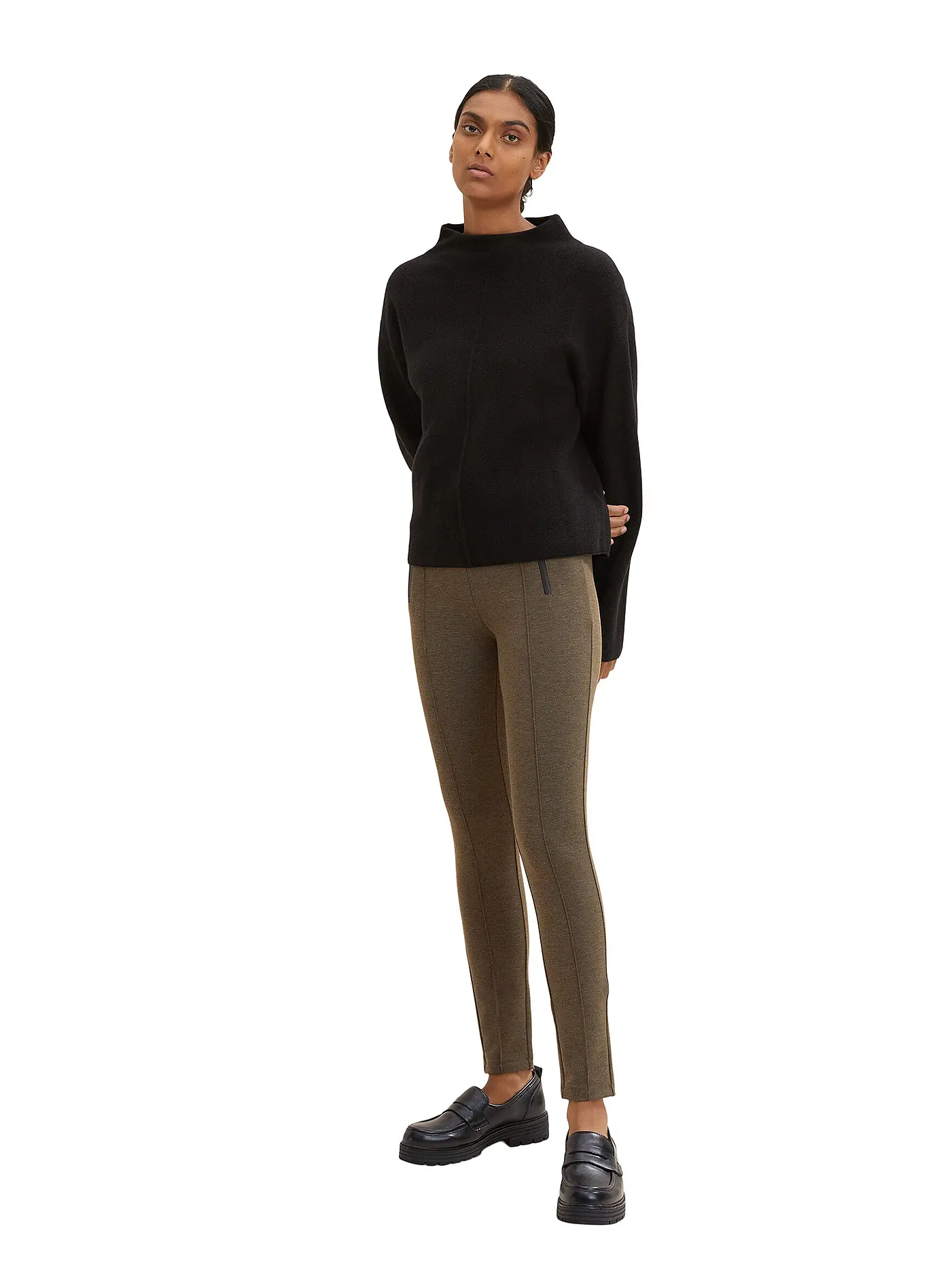 TOM TAILOR | Leggings | braun