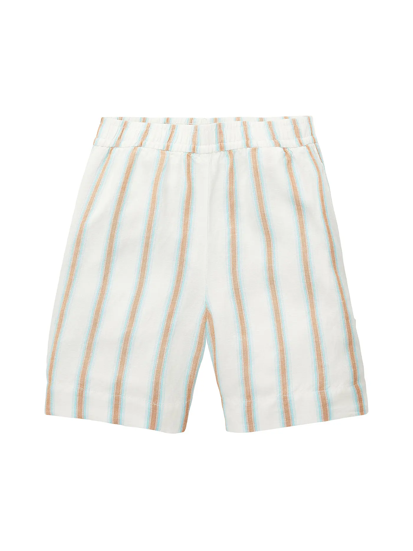 TOM TAILOR | Leinenshorts | creme