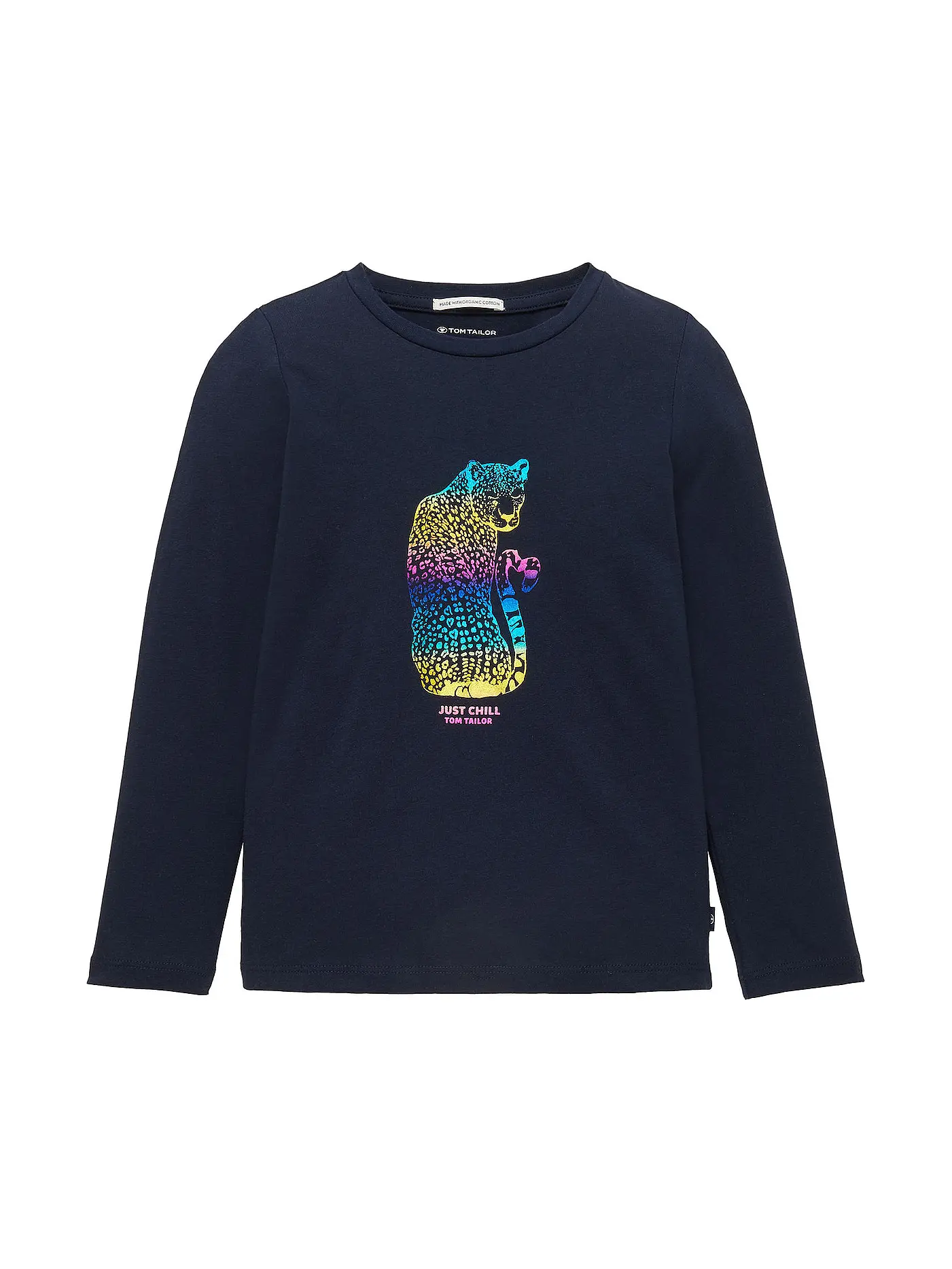 TOM TAILOR | Mädchen Langarmshirt | dunkelblau