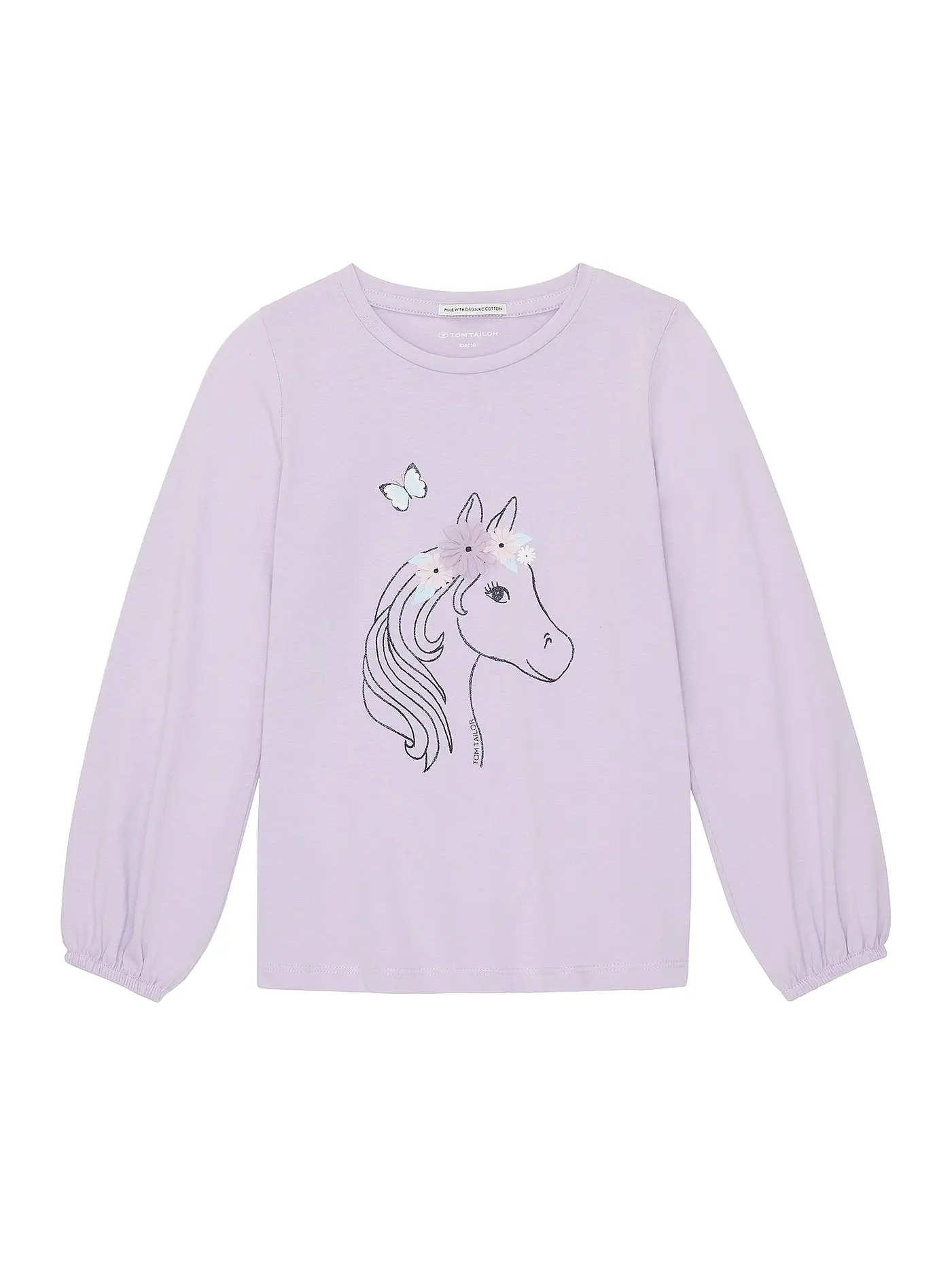 TOM TAILOR | Mädchen Langarmshirt | lila