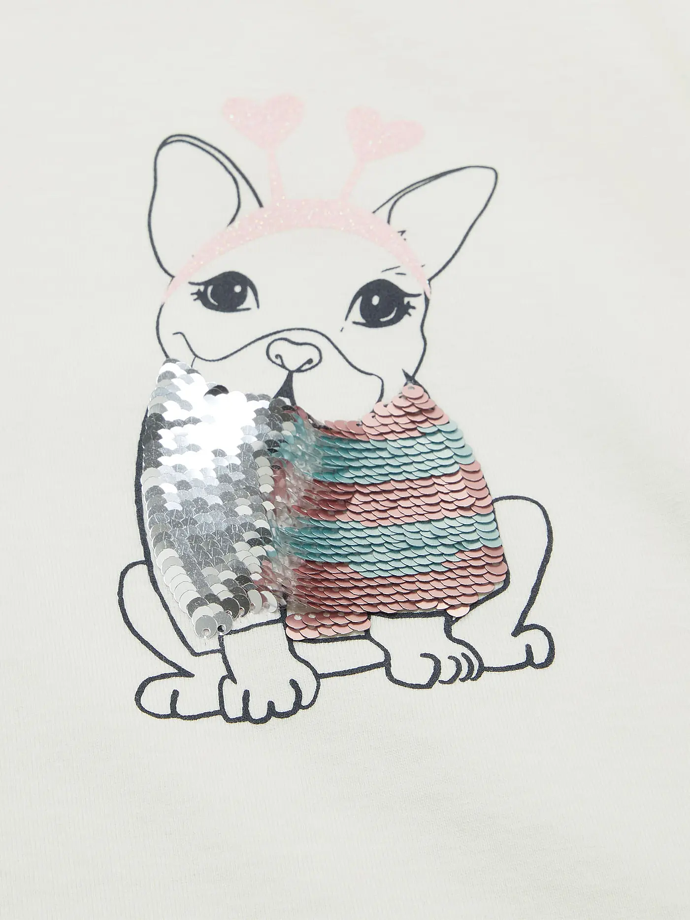 TOM TAILOR | Mädchen Langarmshirt | weiss