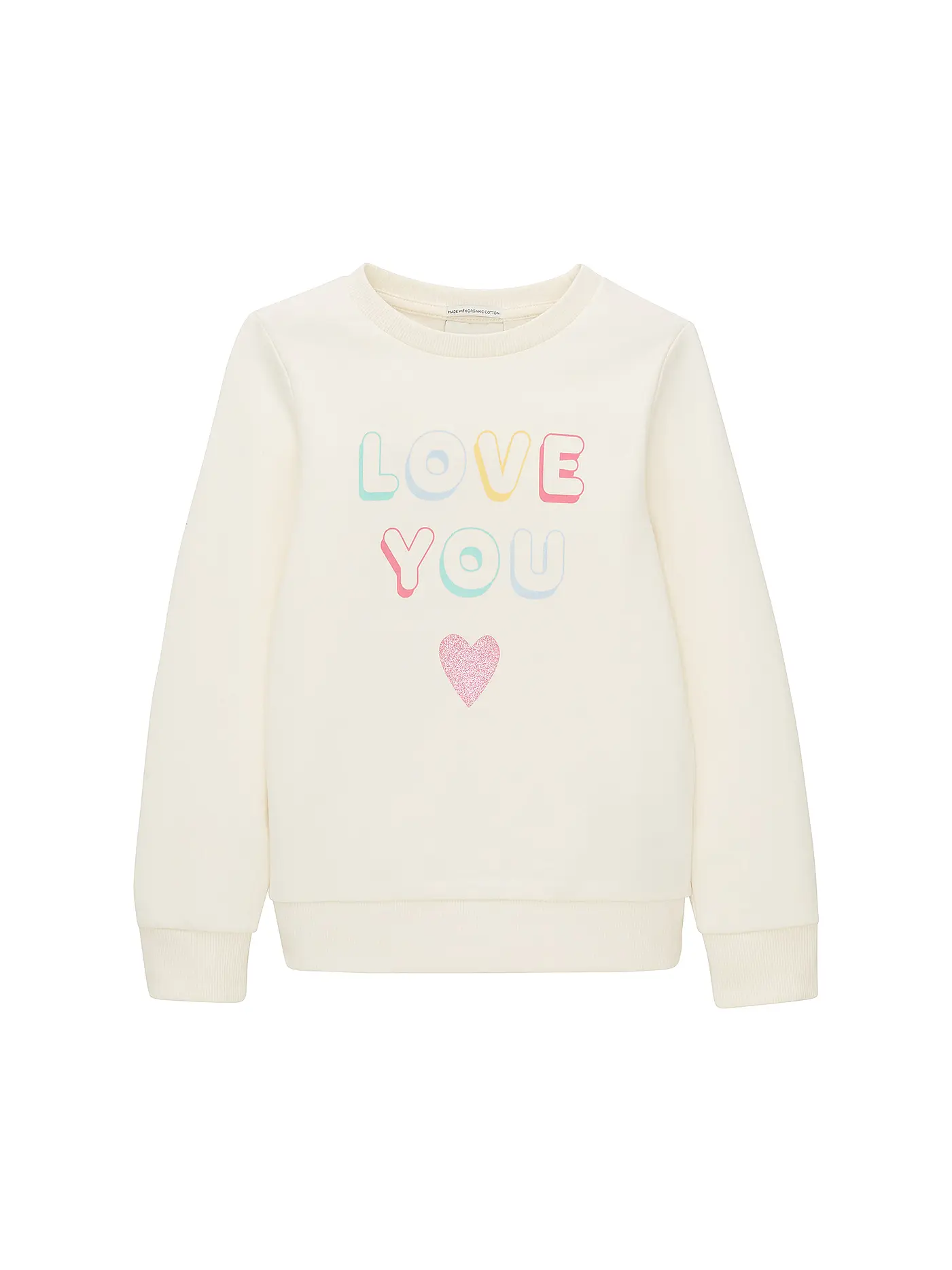 TOM TAILOR | Mädchen Sweater | weiss